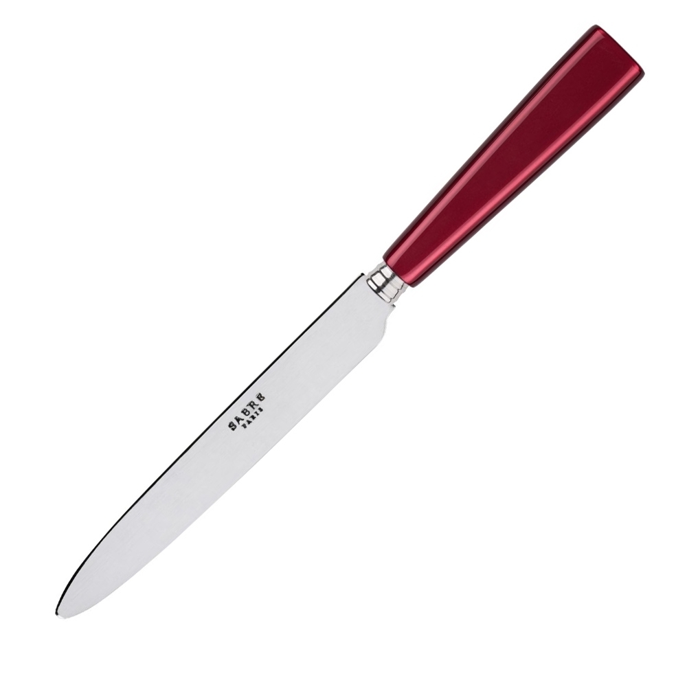 SABRE Paris - ICONE Cutlery - Dinner Knife - red