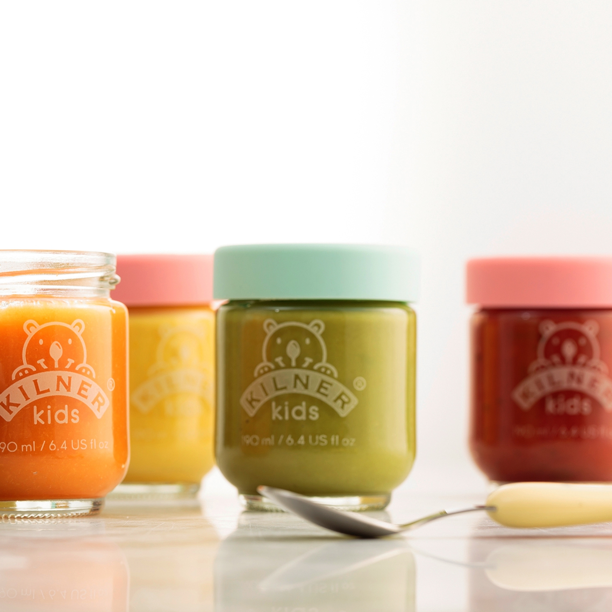 Kilner - Babyglas - 190 ml - Rosa