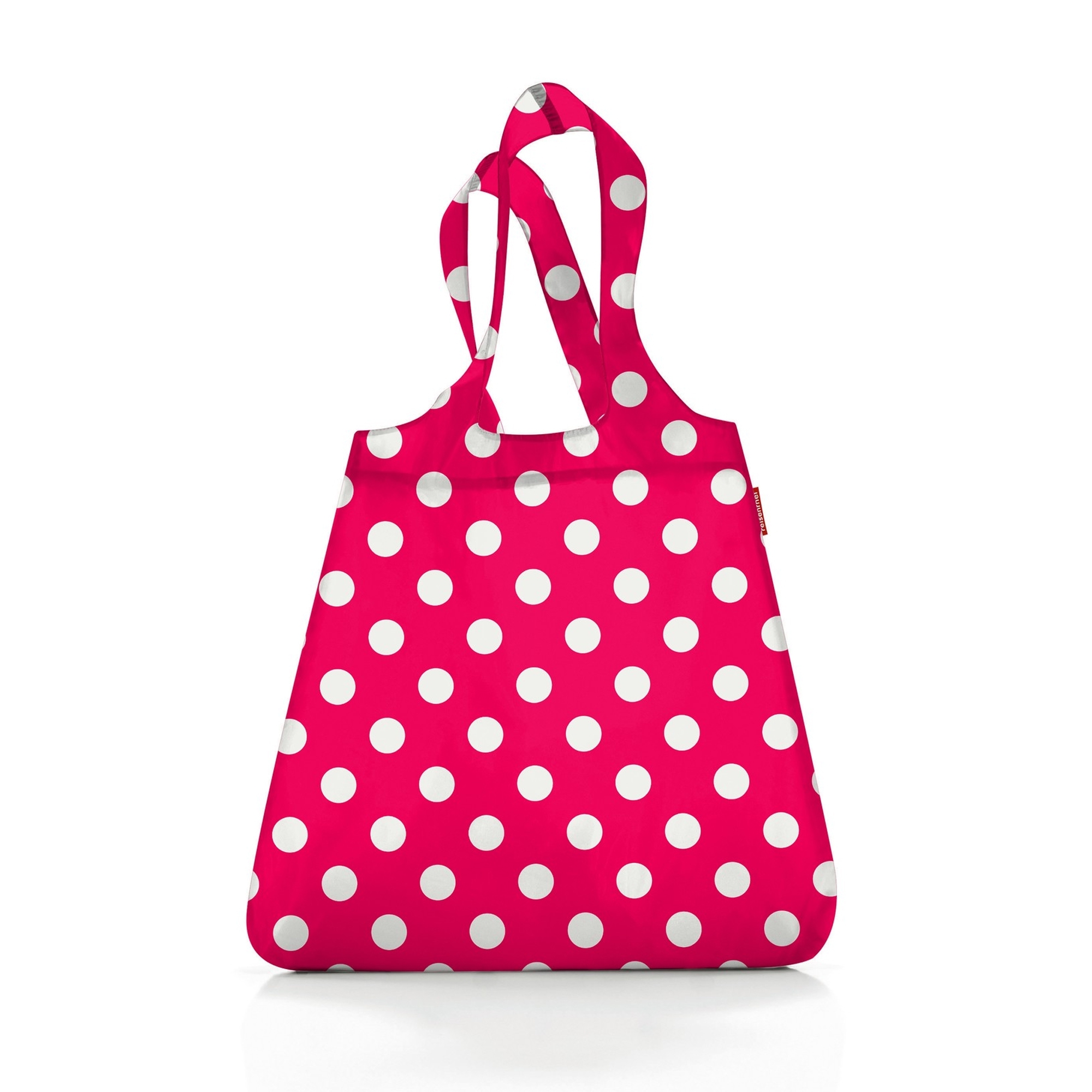 reisenthel - mini maxi shopper -  dots white pink reisenthel - mini maxi shopper -  dots white pink