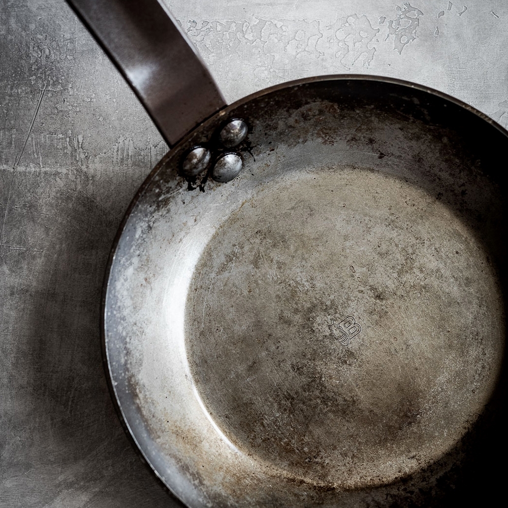 de Buyer - Mineral B round Frypan 24 + 28 cm de Buyer - Mineral B round Frypan 24 + 28 cm