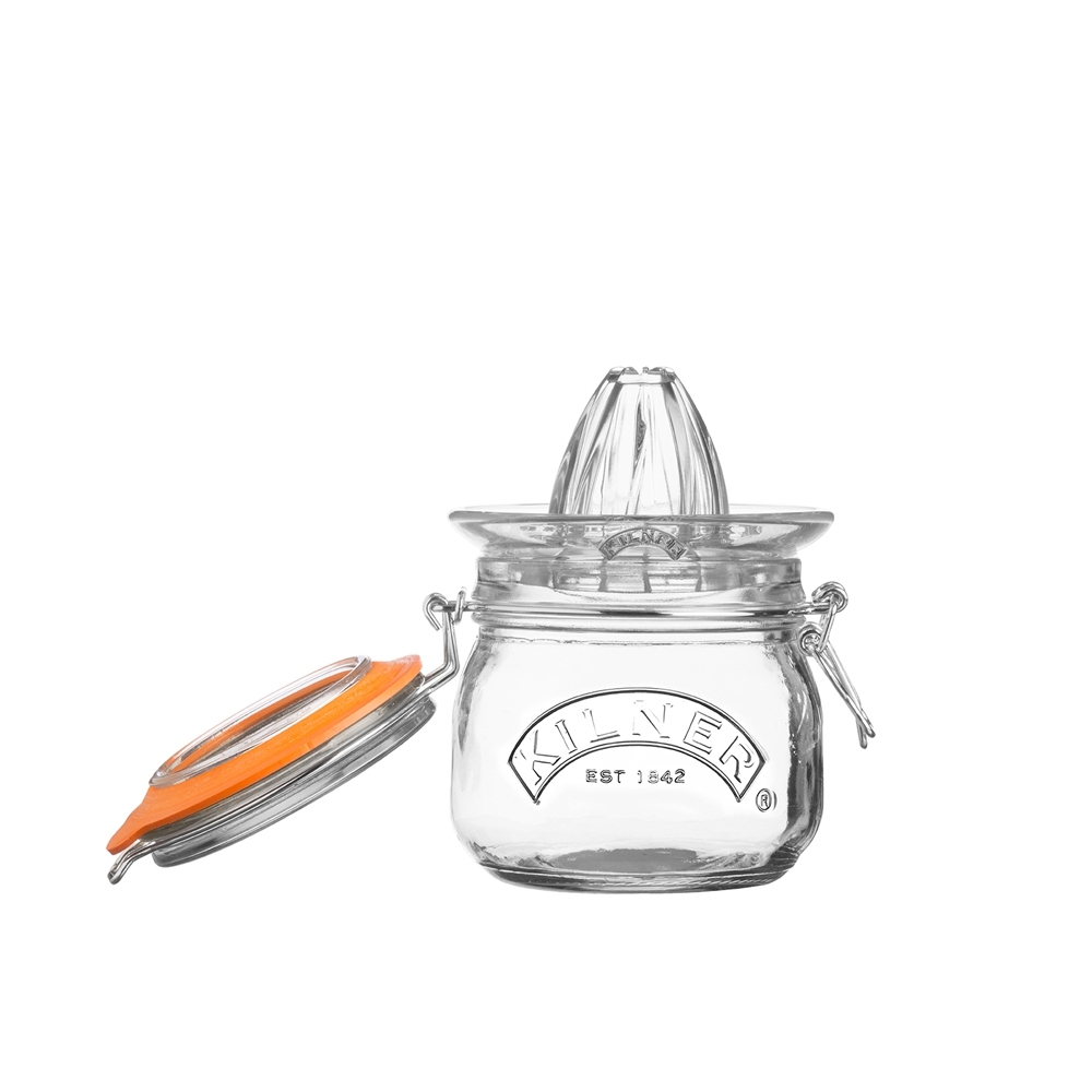 Kilner - Juice Glass Set with Lemon Squeezer Kilner - Juice Glass Set with Lemon Squeezer