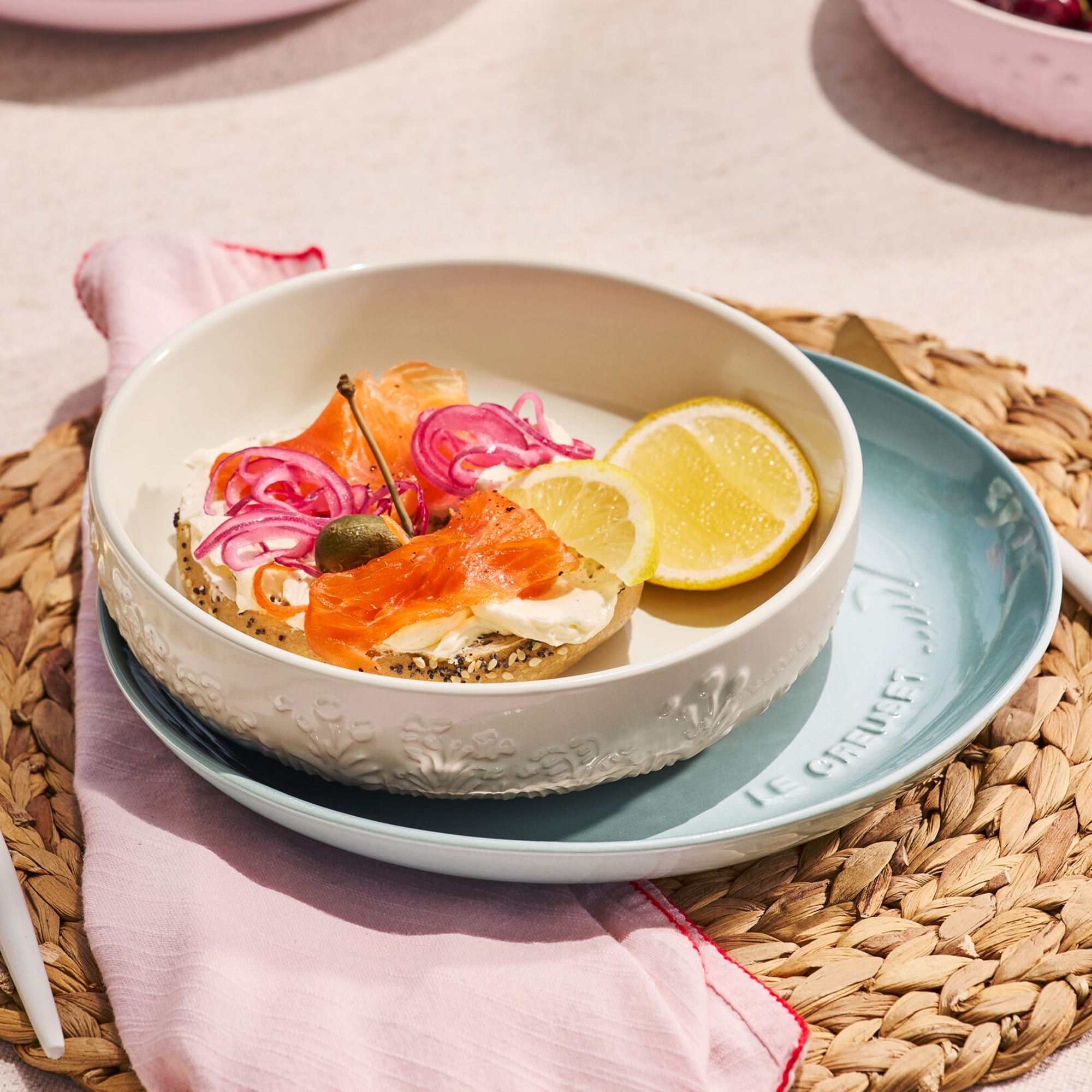 Le Creuset - Schüssel 18 cm - Jardin - Meringue Le Creuset - Schüssel 18 cm - Jardin - Meringue