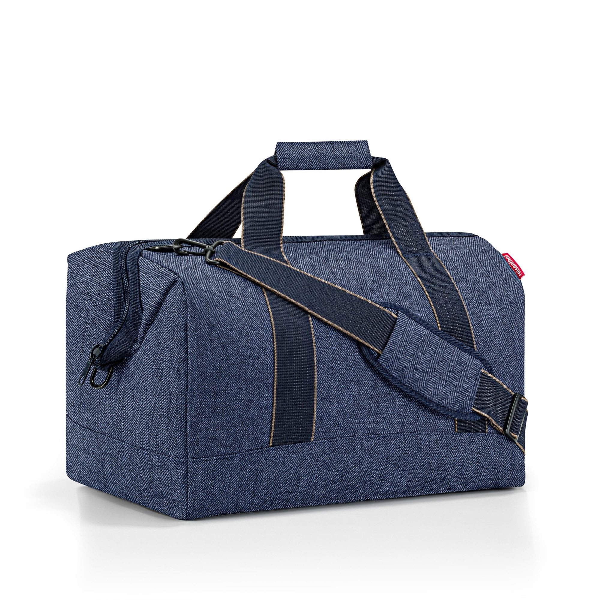 reisenthel - allrounder L - herringbone dark blue reisenthel - allrounder L - herringbone dark blue