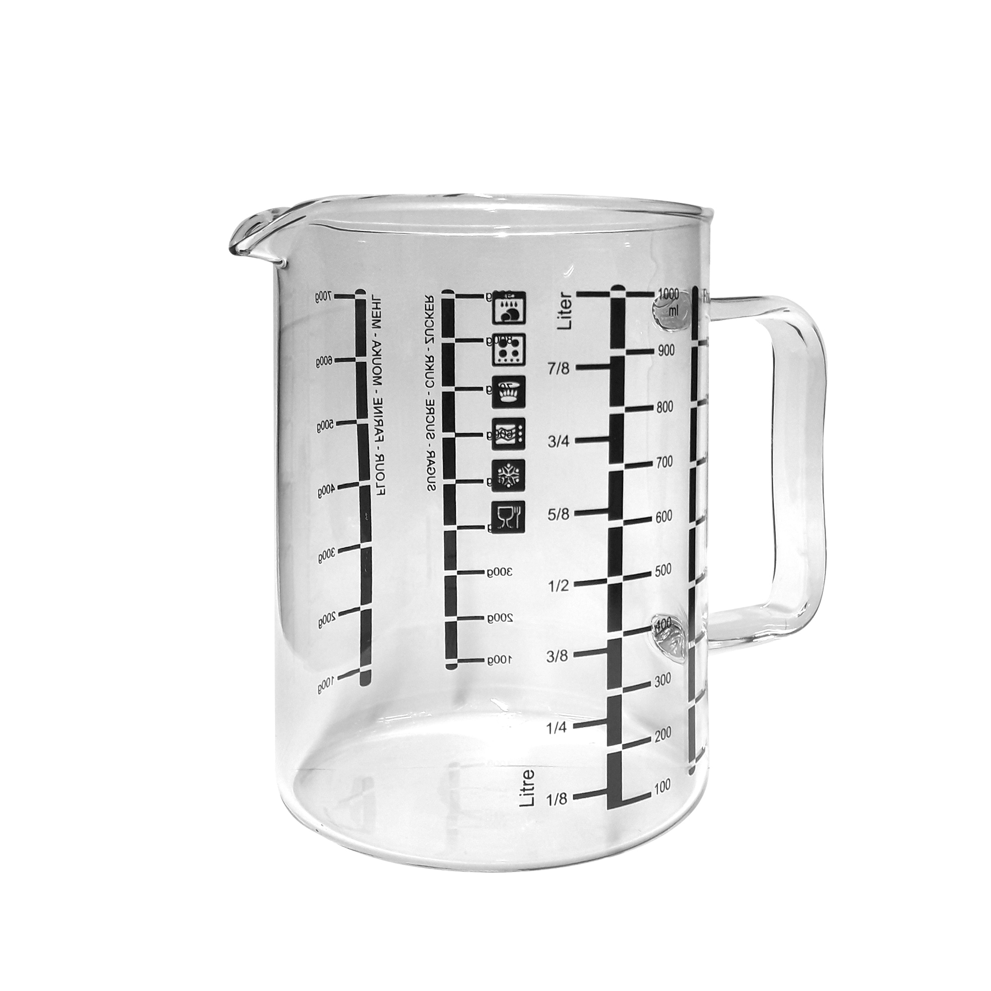 Riess/SIMAX - FASHION GLAS - Küchenmaß 1,0 Liter
