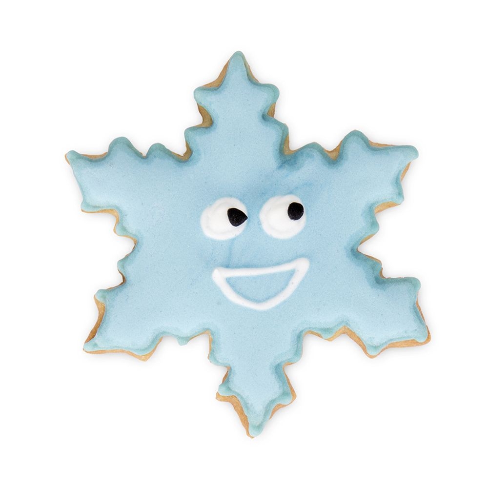 Städter - Cookie cutter Ice crystal with face - 6 cm