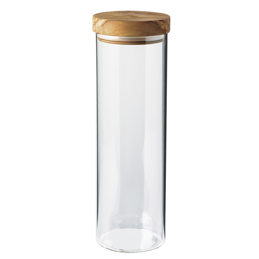 Berard container glass wooden lid olive 1.5l