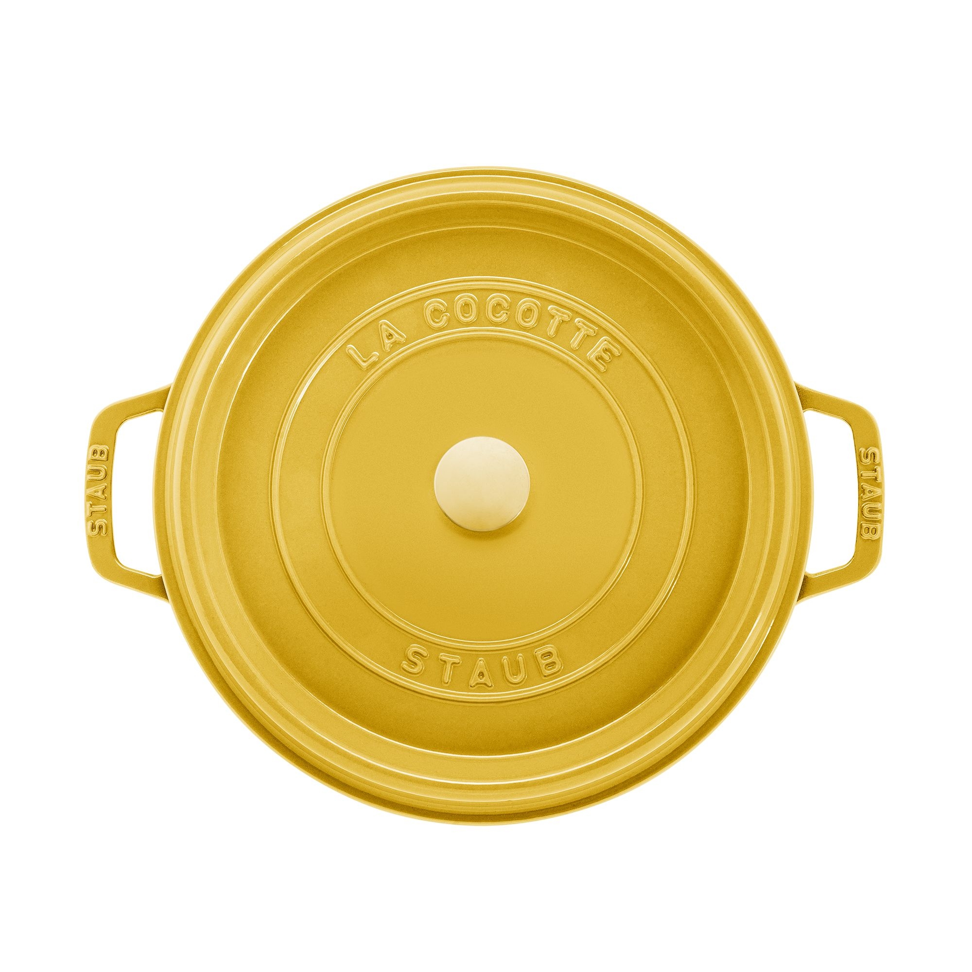 STAUB - Casserole dish | round | 26 cm | Citron