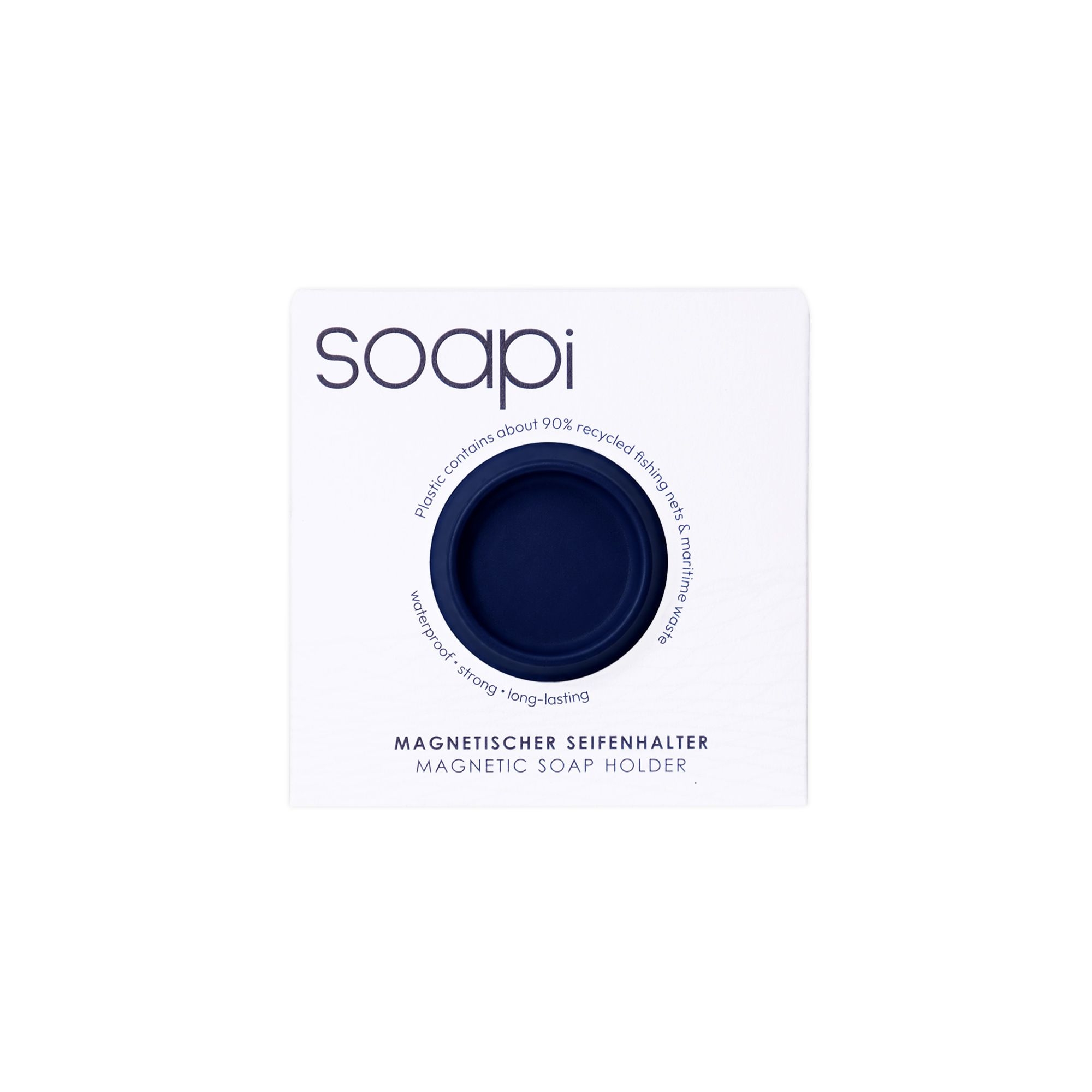 Soapi - Magnetic Soap Holder - Ocean Blue