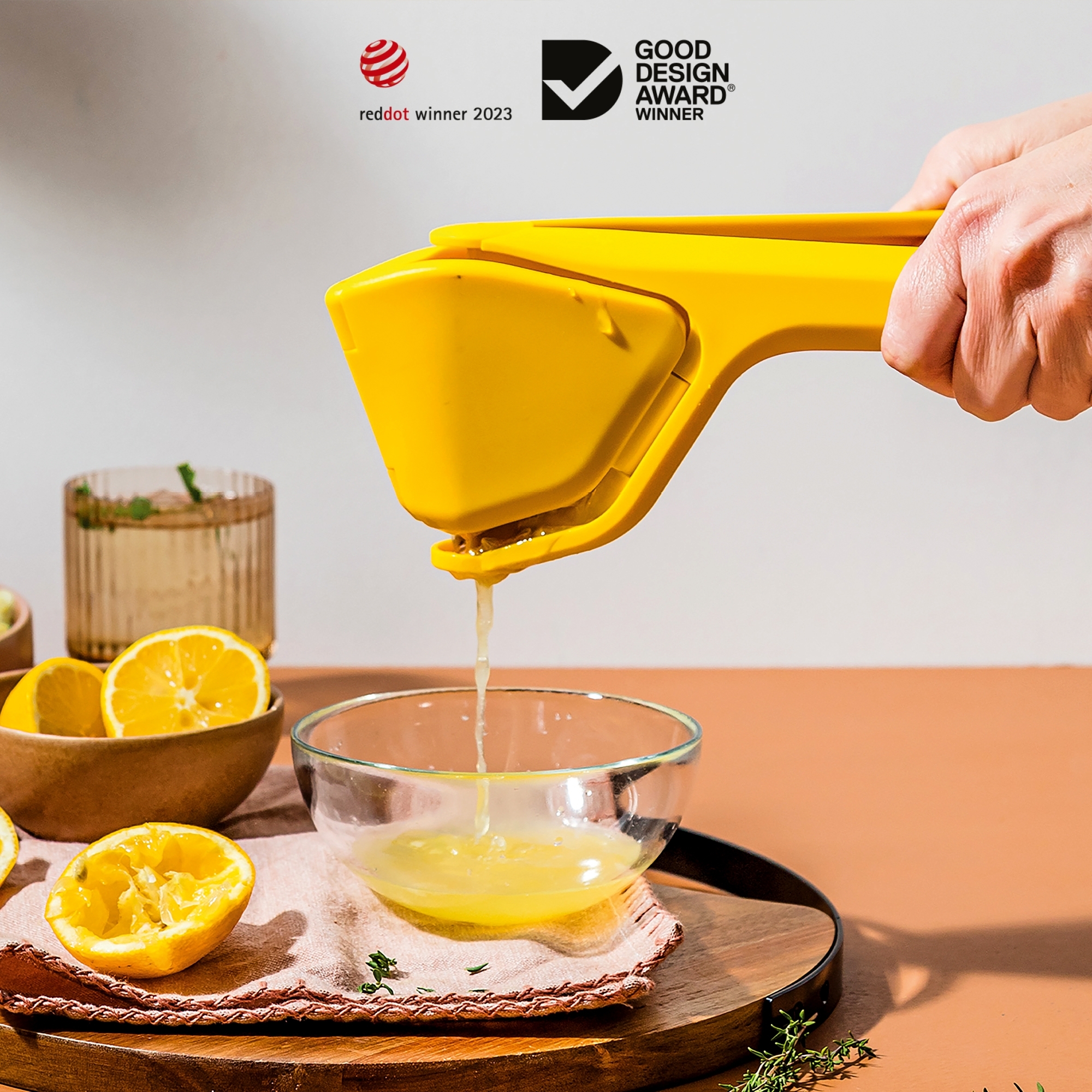 Dreamfarm - Fluicer - Lemon L 25 cm - Saftpresse Dreamfarm - Fluicer - Lemon L 25 cm - Saftpresse
