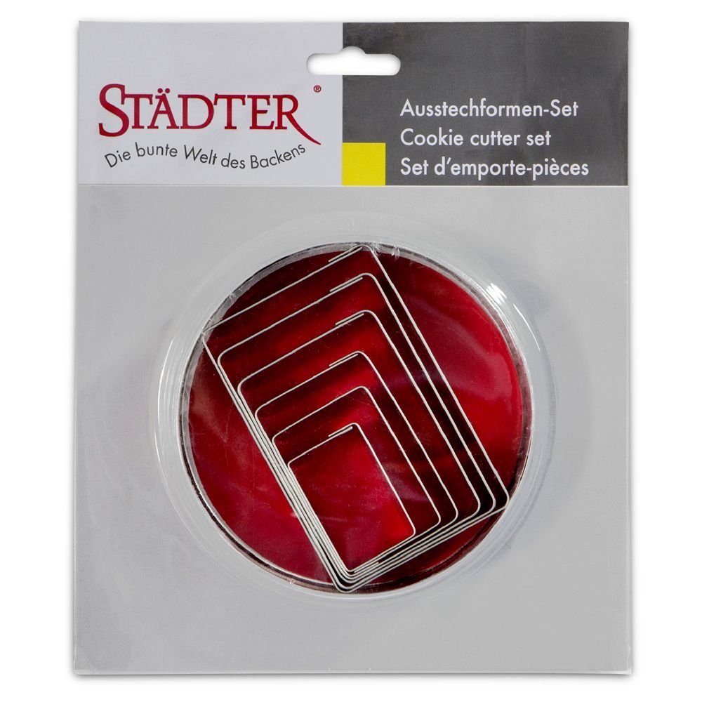 Städter - Cookie Cutter Rectangle - Set of 6