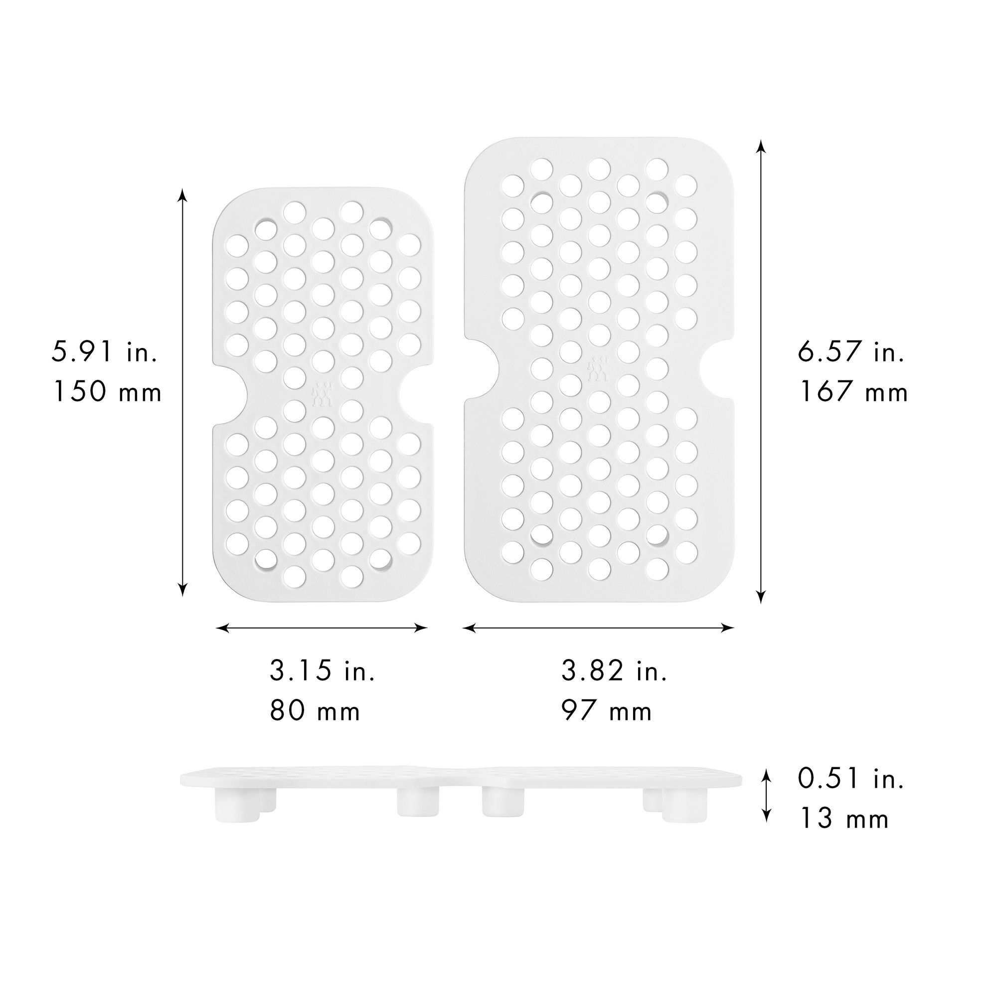 ZWILLING - Draining rack for glass containers | FRESH & SAVE | Vacuum accessory set | 2 pieces