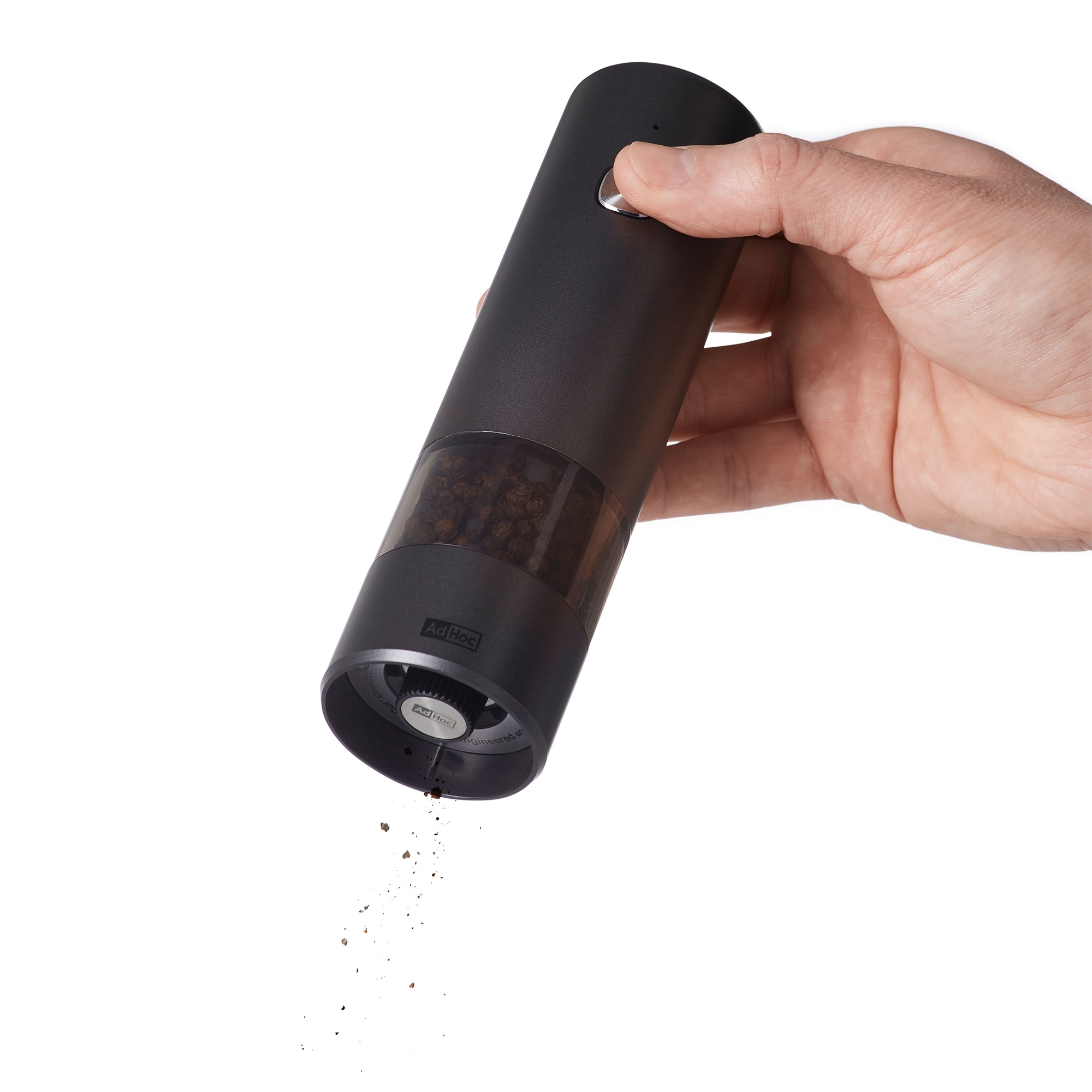 AdHoc - i.Mill Electric Pepper or Salt Mill - 17 cm | Dark Grey