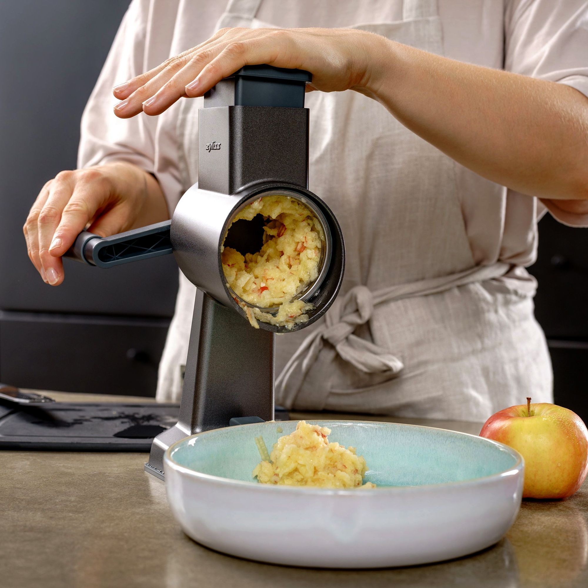 ZYLISS - Alu Drum Grater Gourmet | Set with 3 drums