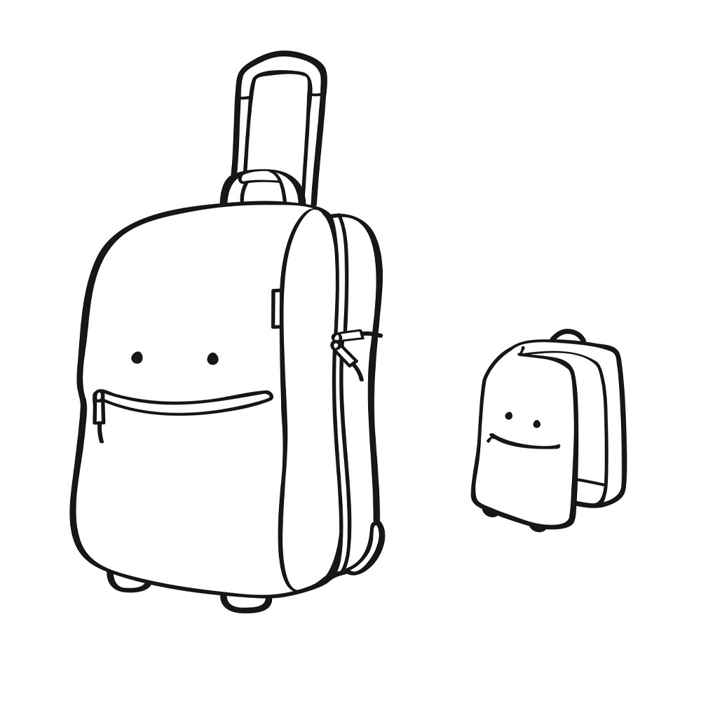 reisenthel - trolley XS - kids - abc friends blue reisenthel - trolley XS - kids - abc friends blue