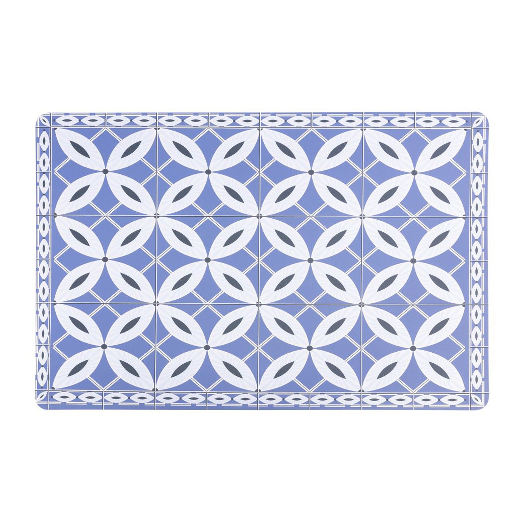 Westmark - "Arabesque" table set, 43.5 x 28.5 cm, blue