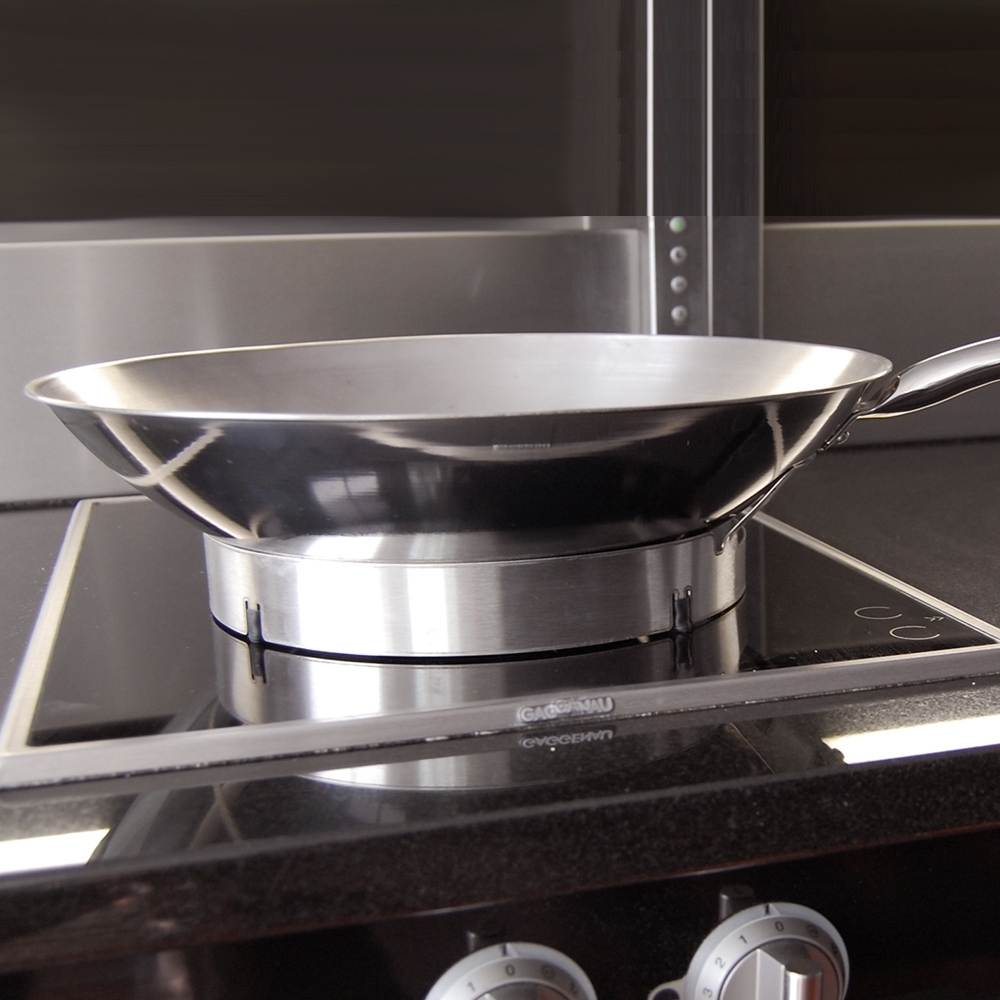 de Buyer - INOX WOK aus Edelstahl 36 cm