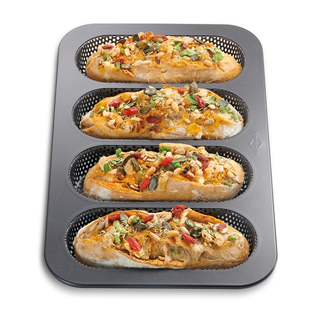 Küchenprofi - Mini-Baguette tray 4 pieces