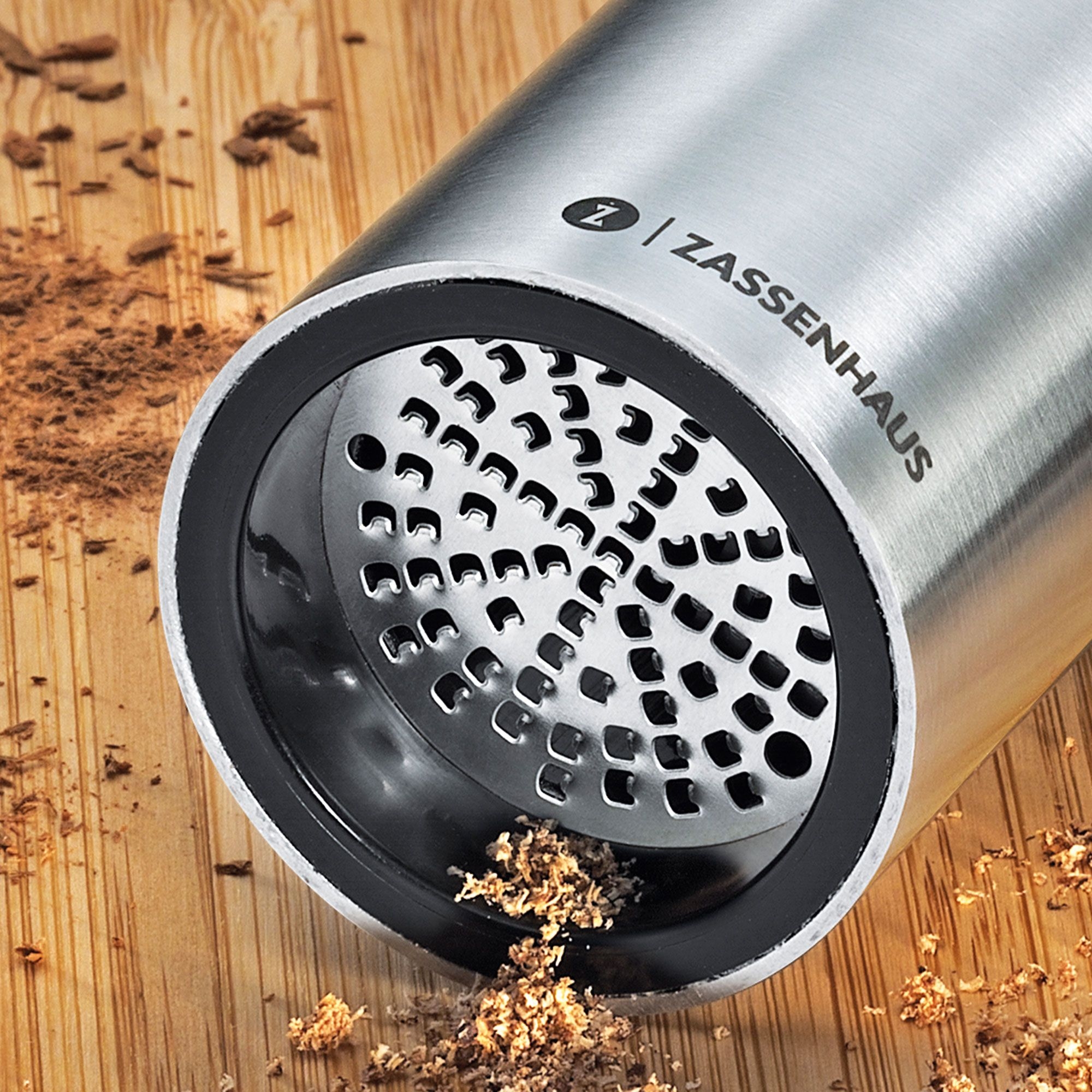 Zassenhaus - Spice grinder DUO - walnut, 12 cm
