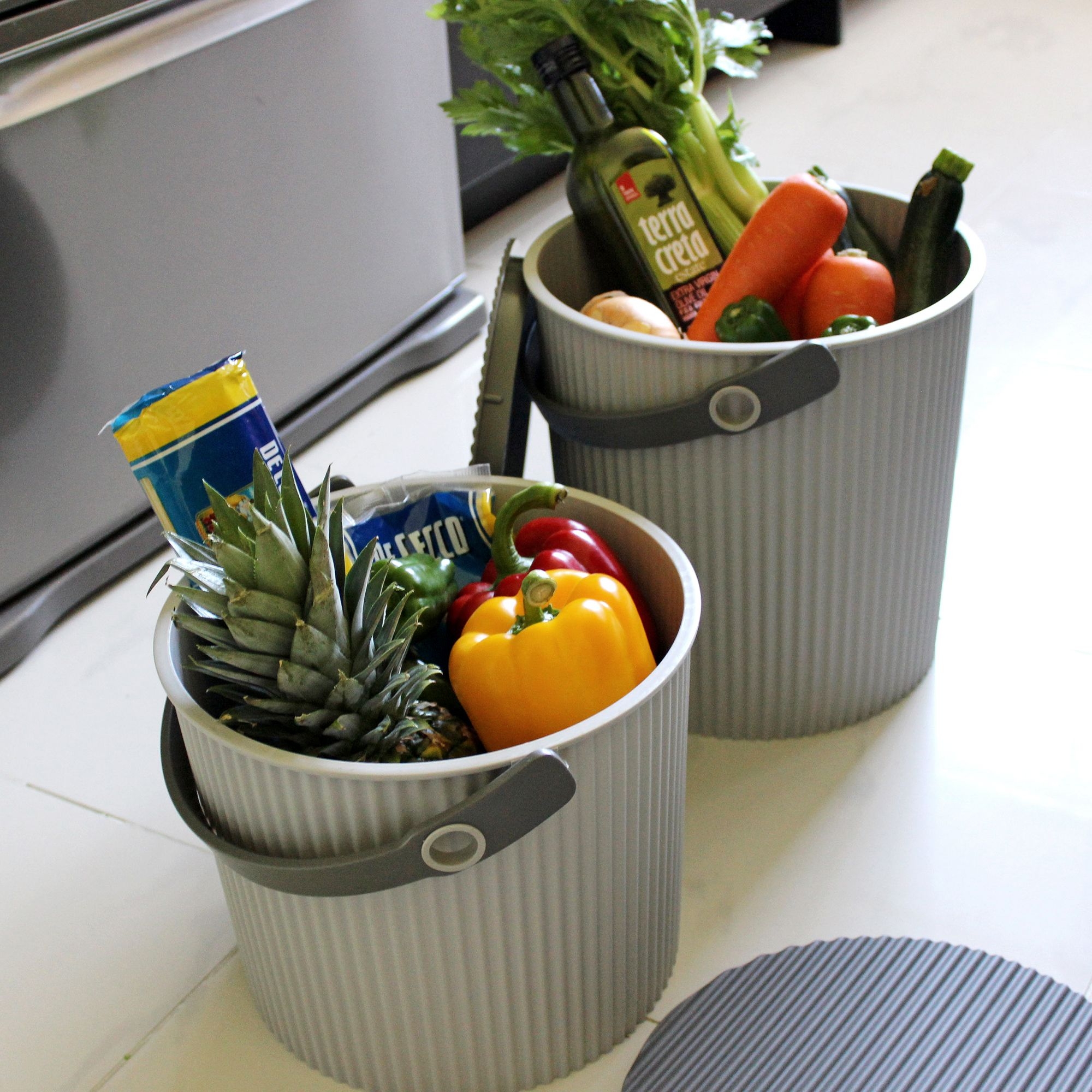 Hachiman - Bucket 20 L Omnioutil LL  | Light Grey / Grey