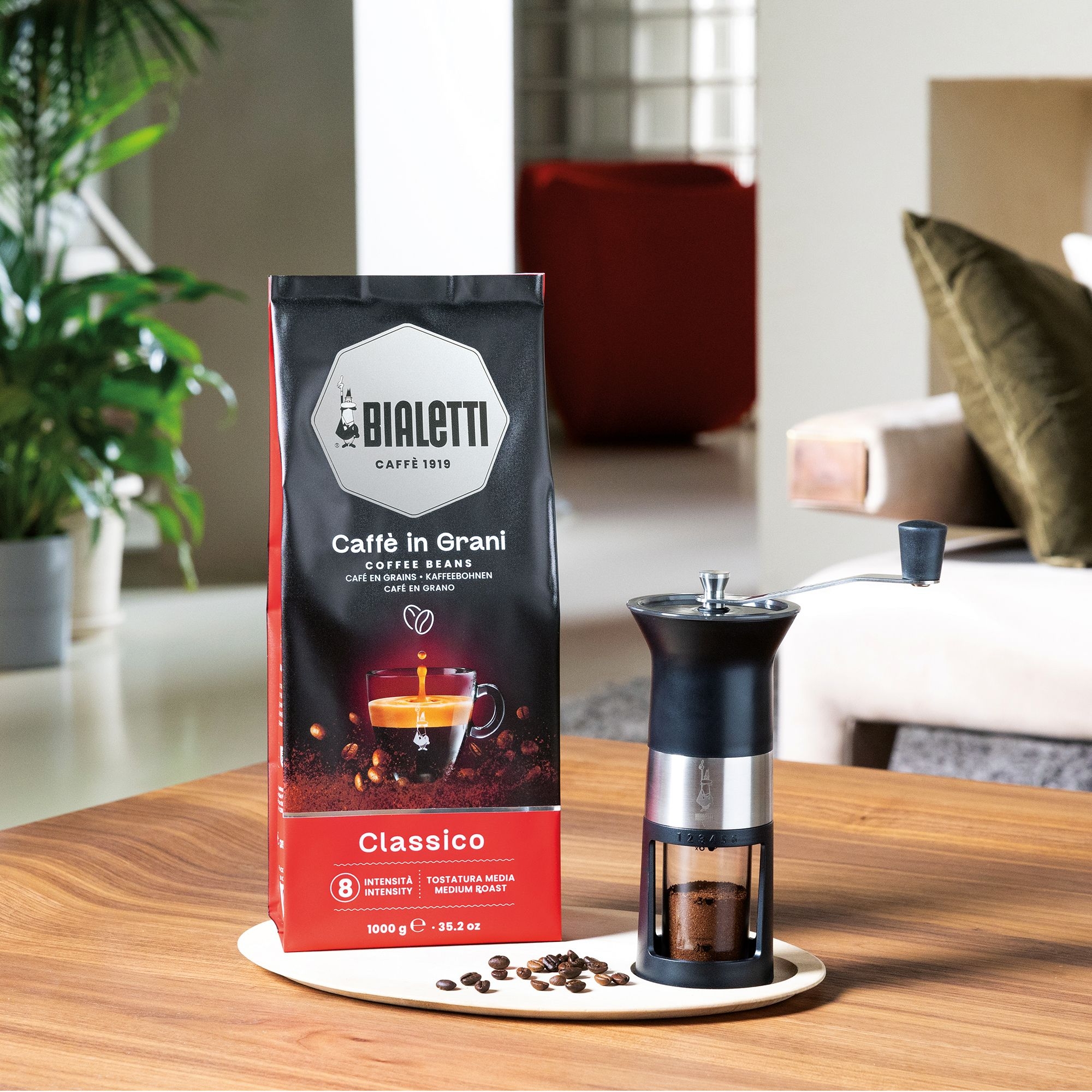 Bialetti - Caffè in Grani Classico, Kaffeebohnen 1000g