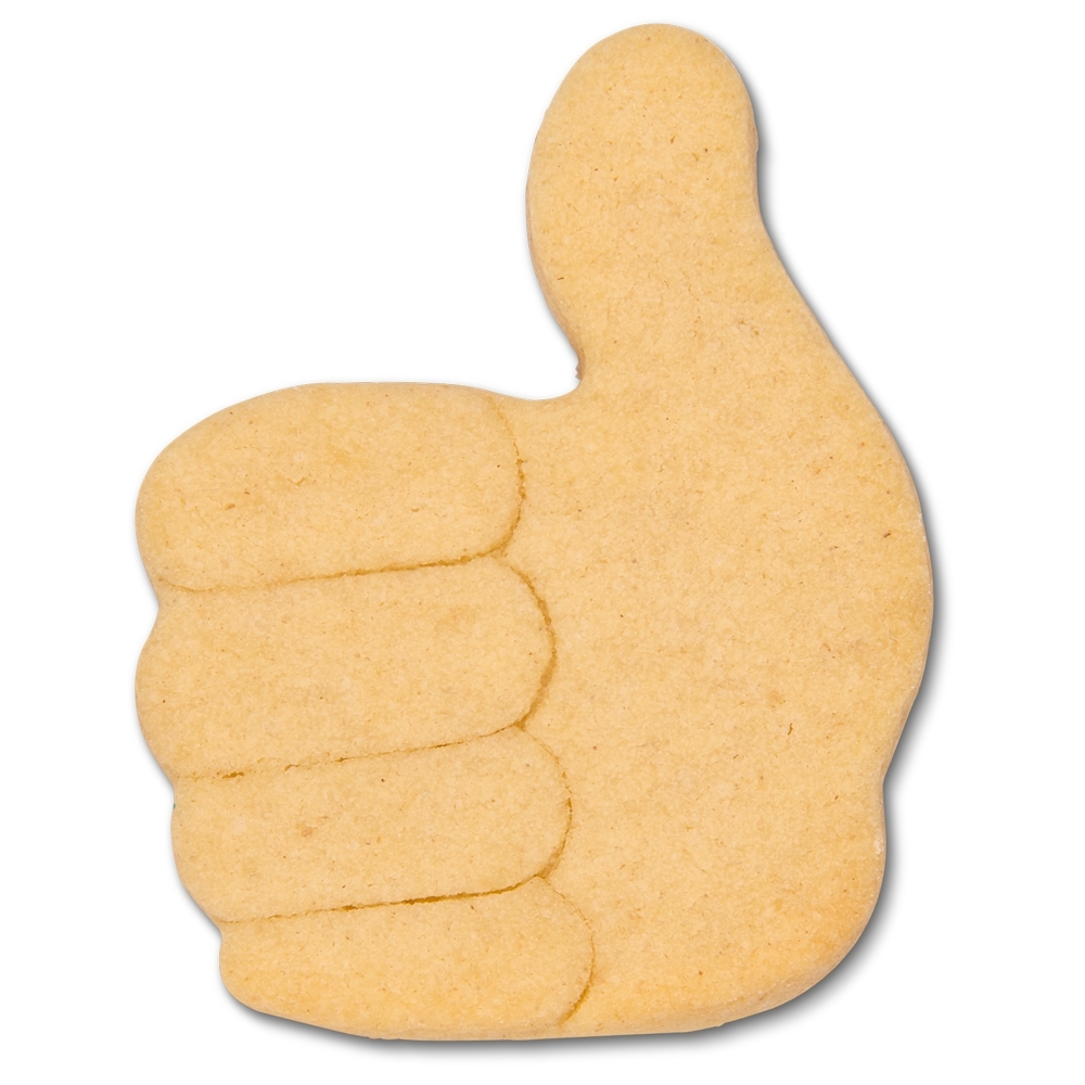 Städter - Cookie cutter Okay thumb – O.K. - 7 cm