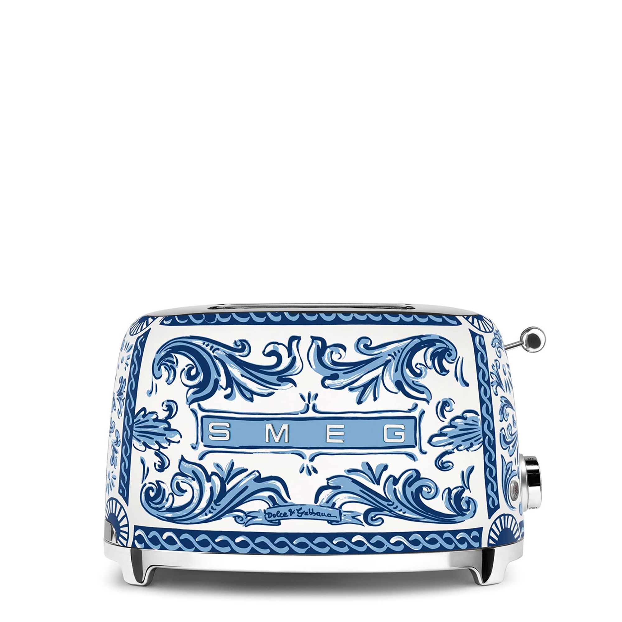 Smeg - 2-slices toaster compact - Dolce & Gabbana Blu Mediterraneo Smeg - 2-slices toaster compact - Dolce & Gabbana Blu Mediterraneo
