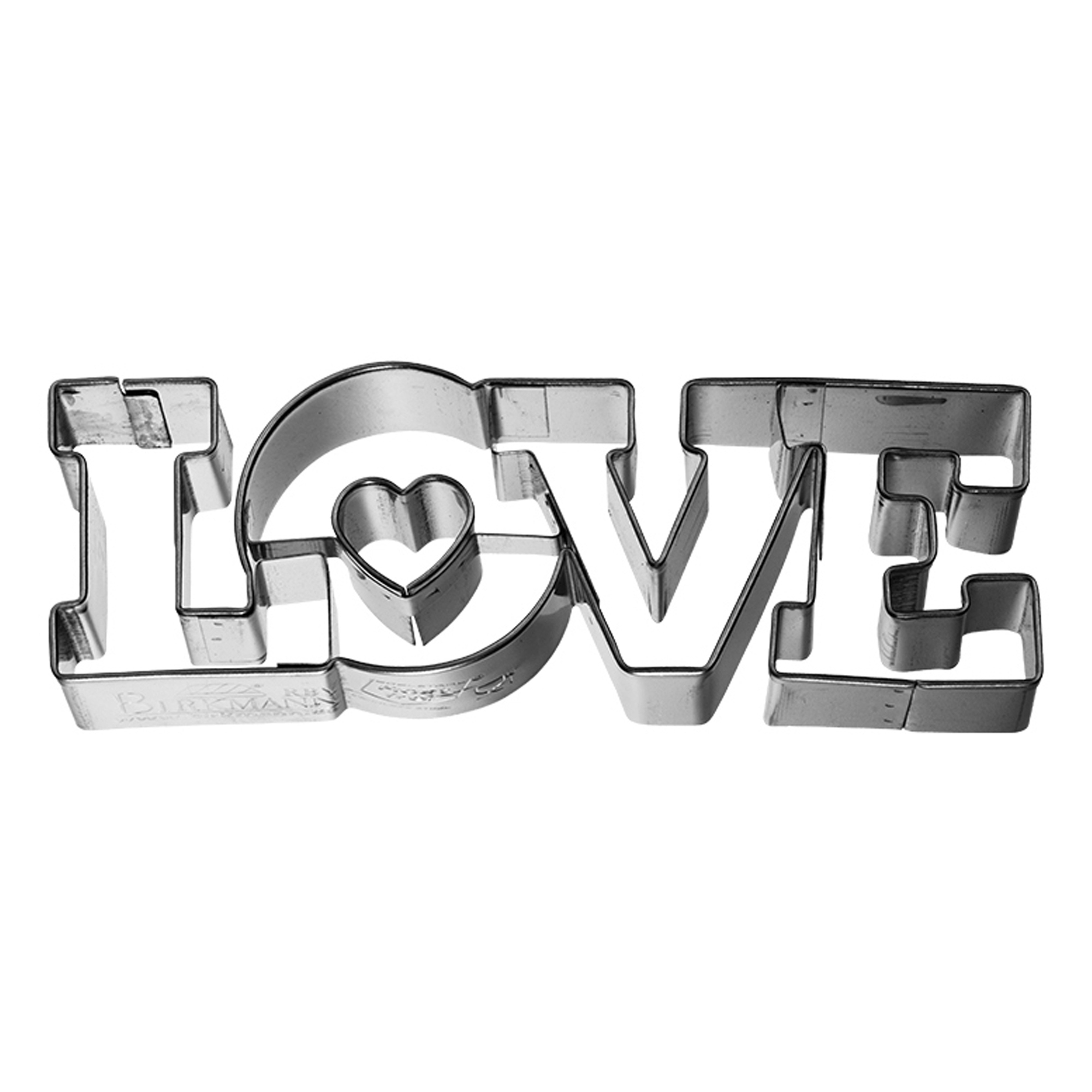 Birkmann - Cookie Cutter - Love lettering - 11 cm