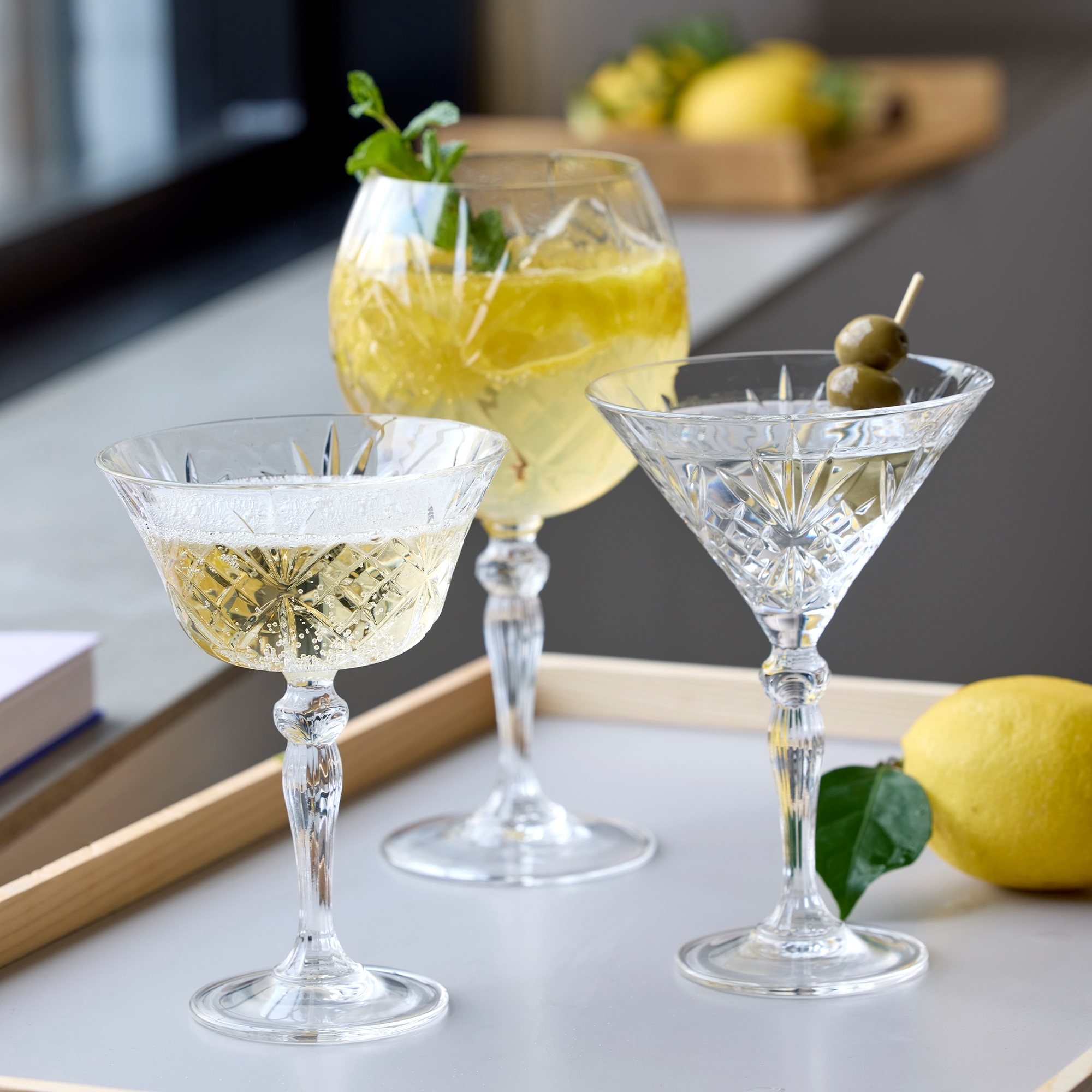 Lyngby Glas - Melodia - Gin & Tonic Glas - 4 Stck. Lyngby Glas - Melodia - Gin & Tonic Glas - 4 Stck.