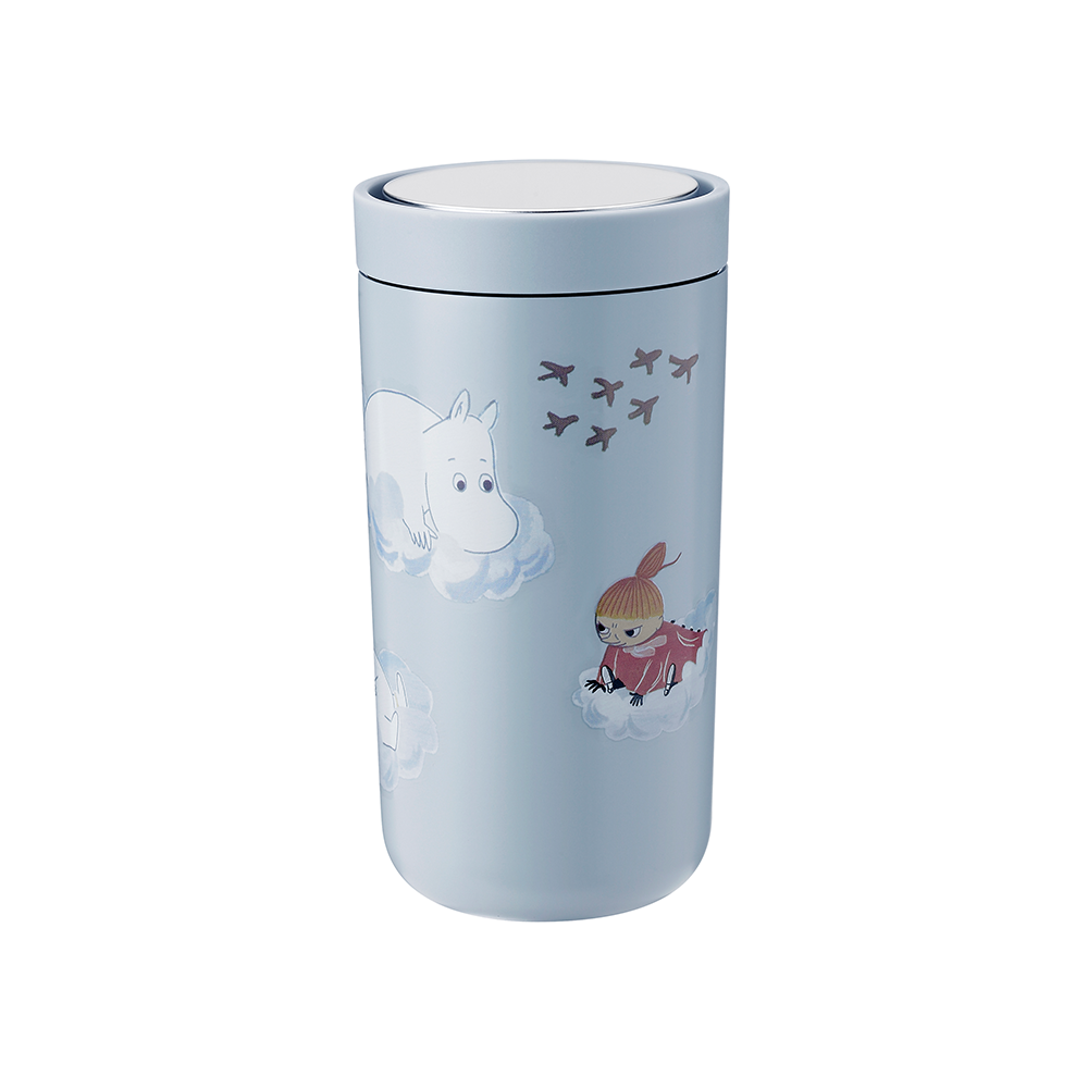 Stelton - To Go Click Thermobecher - 200 ml - Moomin Cloud