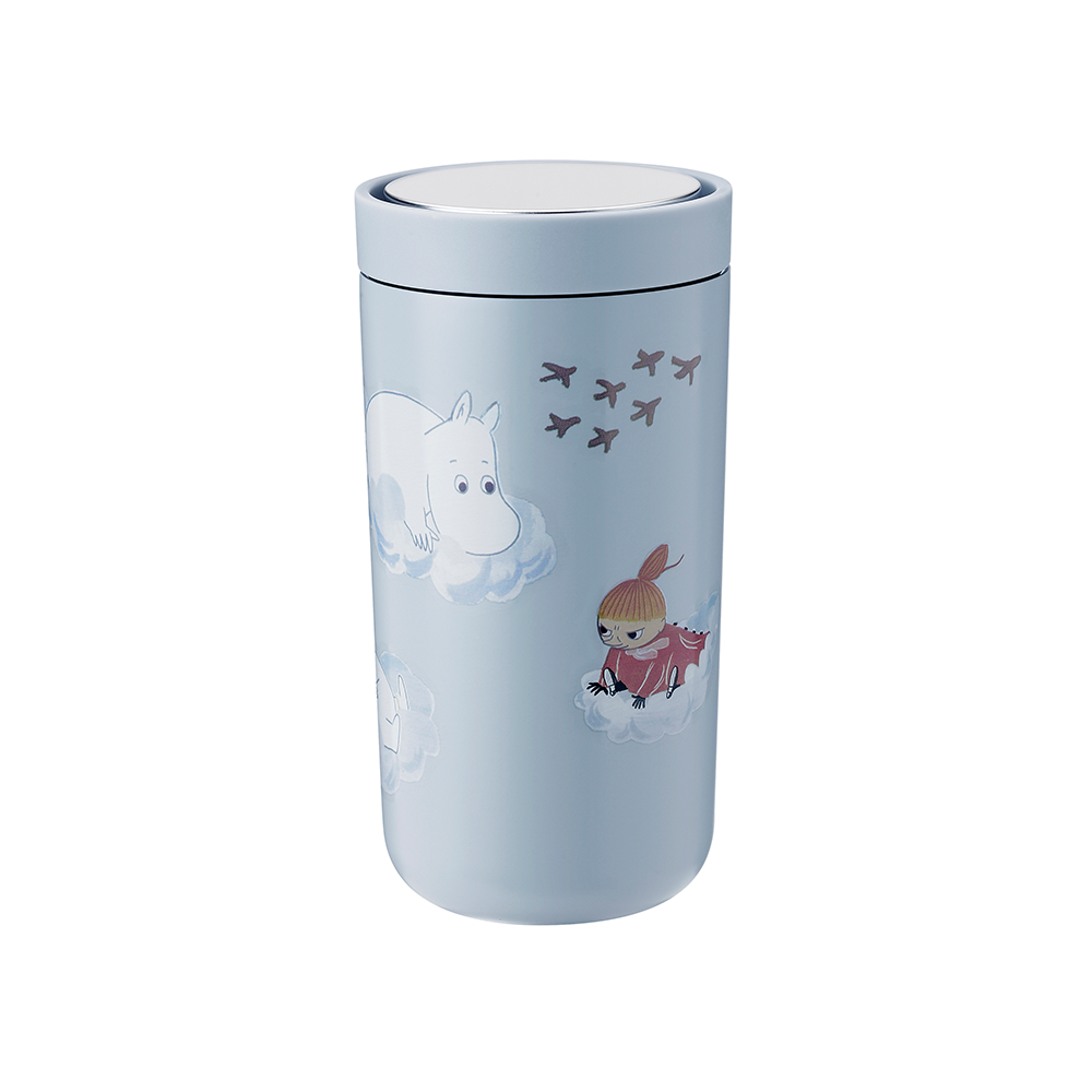 Stelton x Moomin - To Go Click - Mug 200 ml - Moomin Soft Cloud