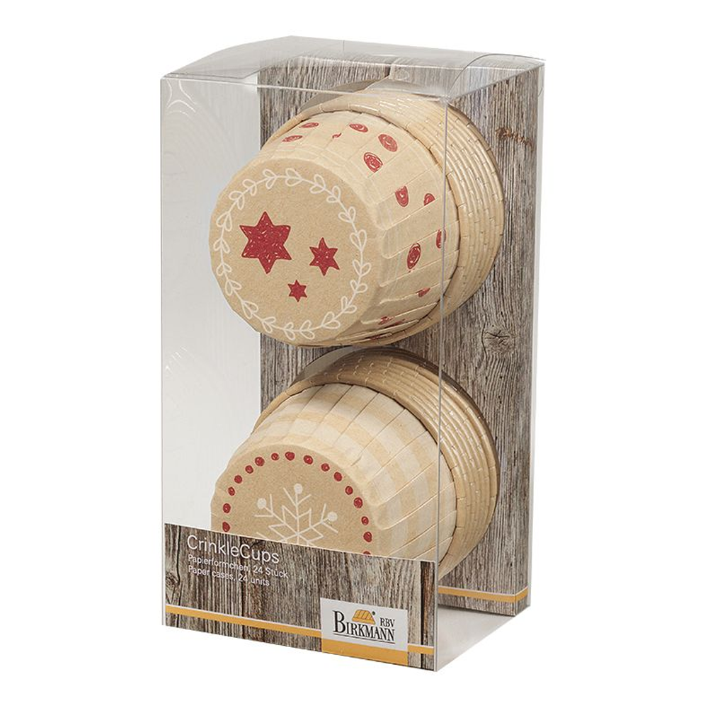 Birkmann - Crinkle Cups Little - Christmas Birkmann - Crinkle Cups Little - Christmas