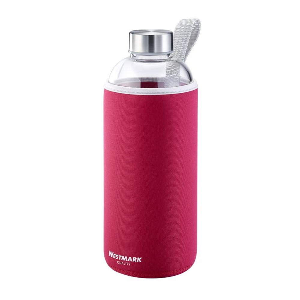 Westmark -  Trinkflasche »Viva« aus Glas mit Cover Westmark -  Trinkflasche »Viva« aus Glas mit Cover