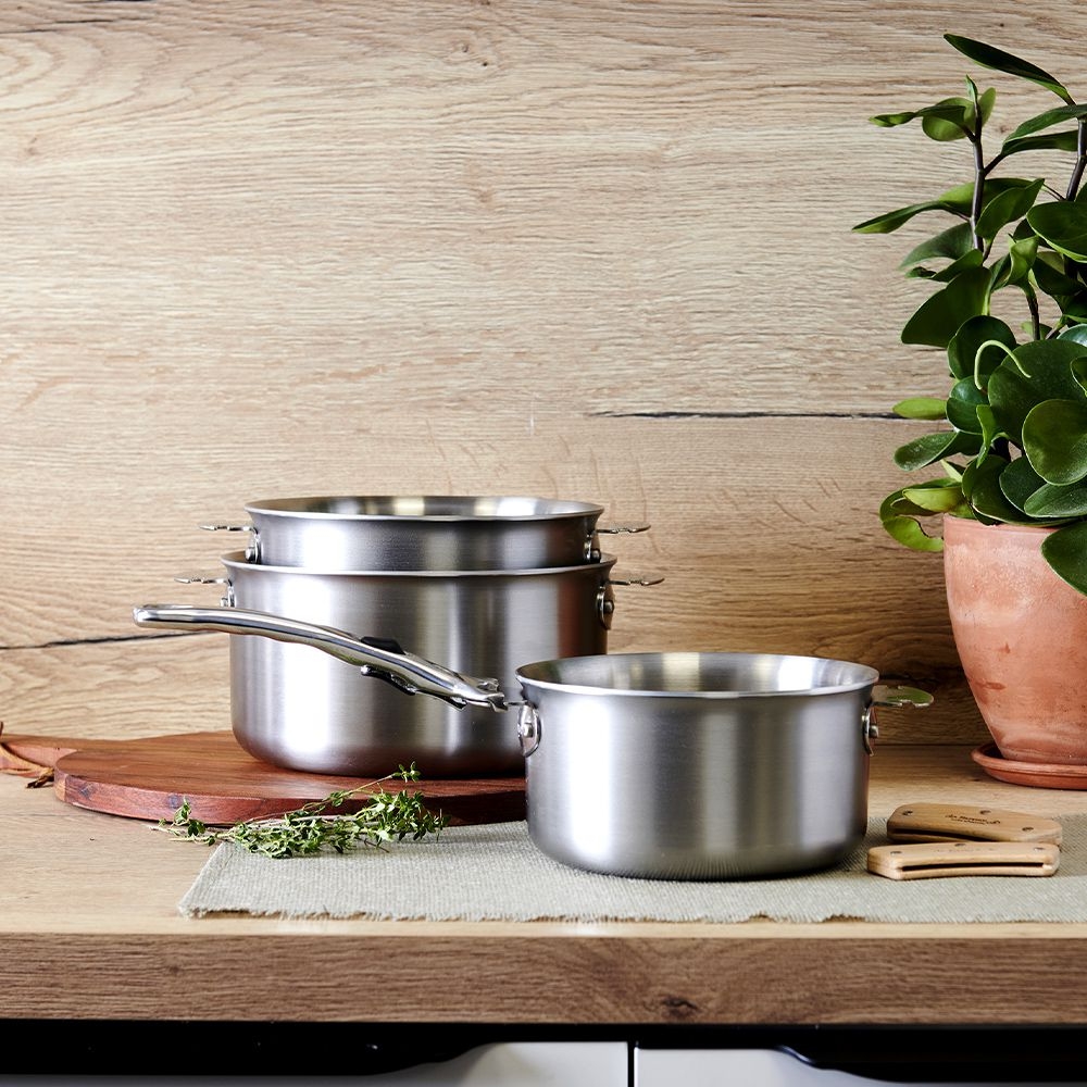 de Buyer - Stainless steel casserole in 4 sizes - ALCHIMY LOQI de Buyer - Stainless steel casserole in 4 sizes - ALCHIMY LOQI
