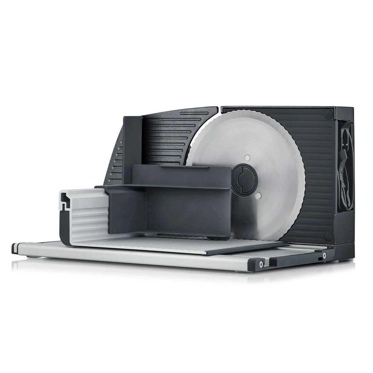 Graef - Foldable slicer Mytiny - serrated blade | Iron stone grey