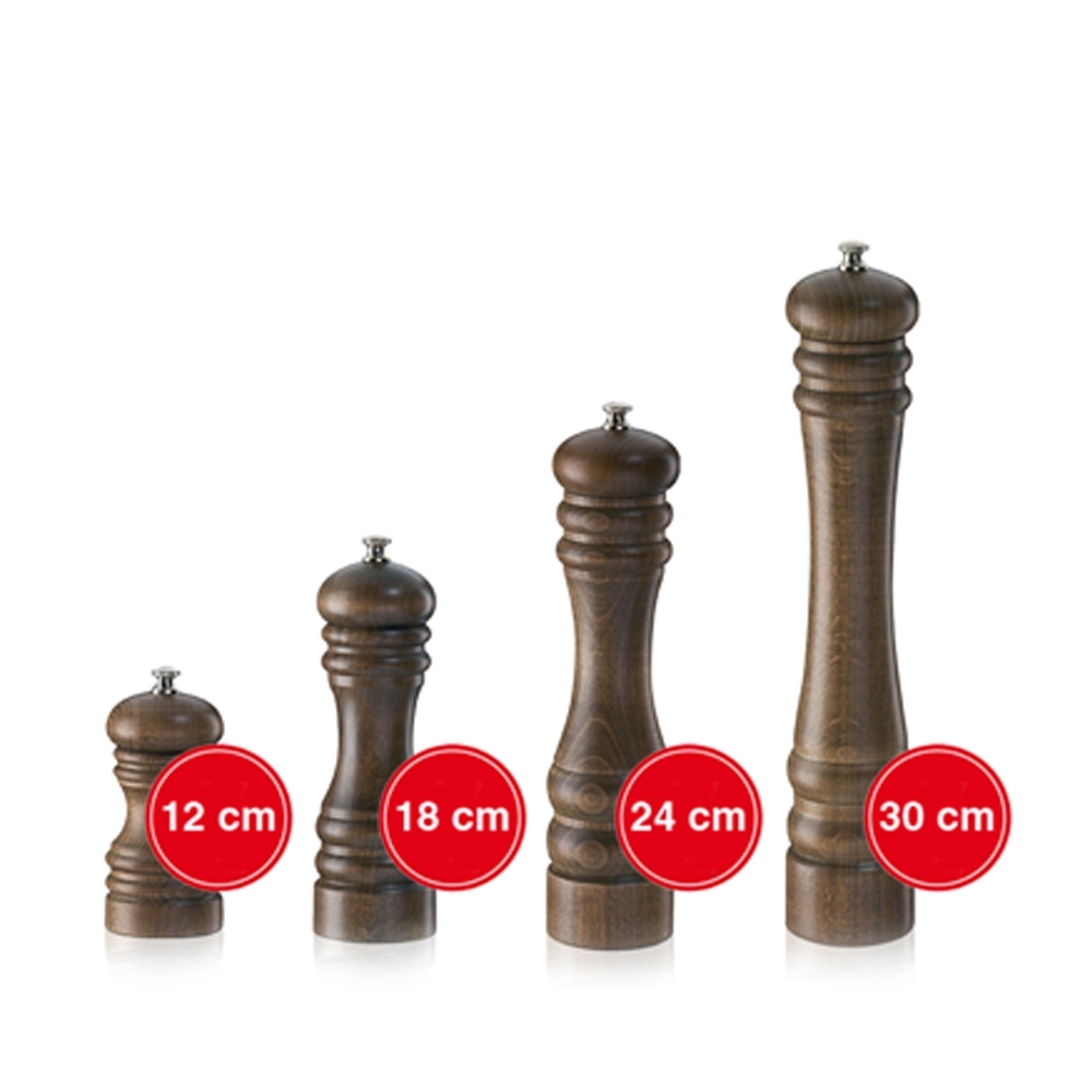 Zassenhaus - Pfeffermühle - BERLIN - 24 cm - Buche dunkel gebeizt