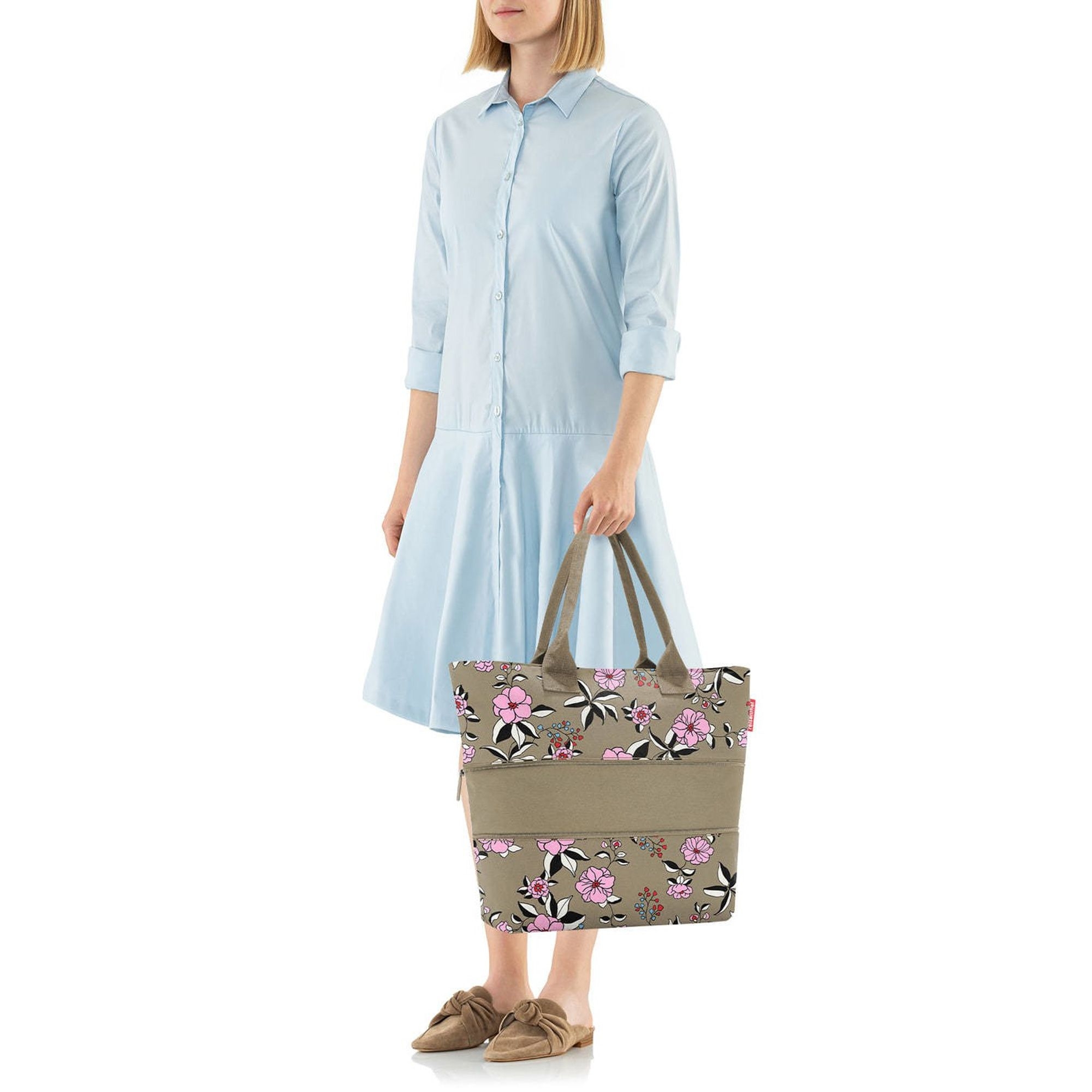 reisenthel - shopper e1 - garden taupe reisenthel - shopper e1 - garden taupe