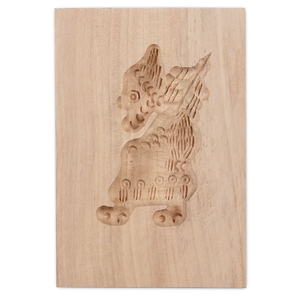 Städter - Wooden mould Santa Claus 5,5 x 8 cm