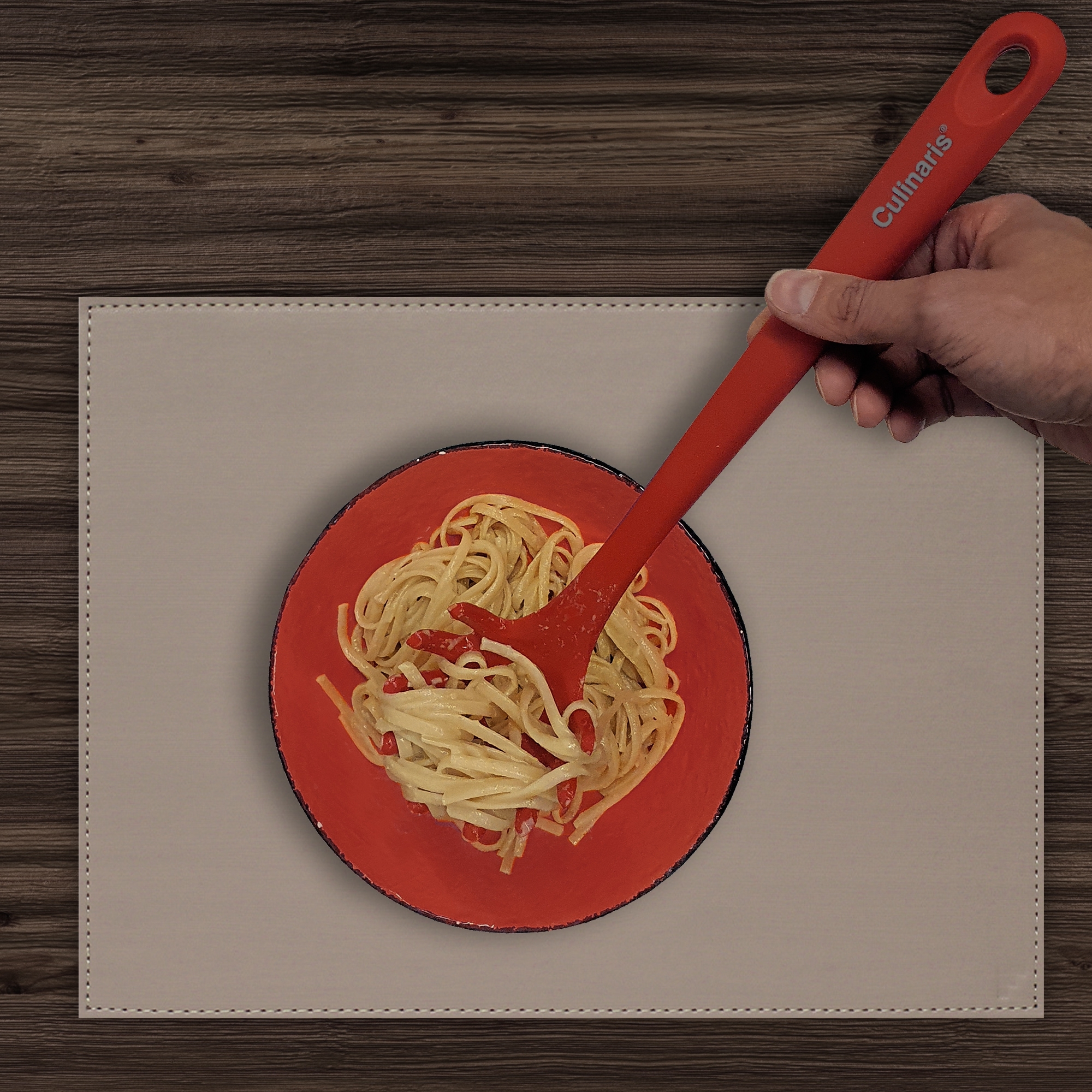 Culinaris Silicone tools - Pasta spoon