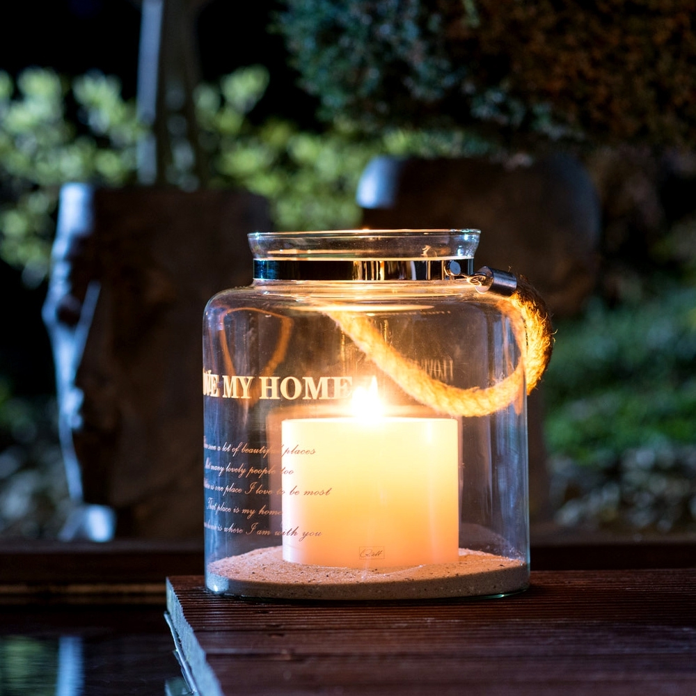 Qult Farluce Trend - Tealight Candle Holder Ø 12 cm; H 35 cm