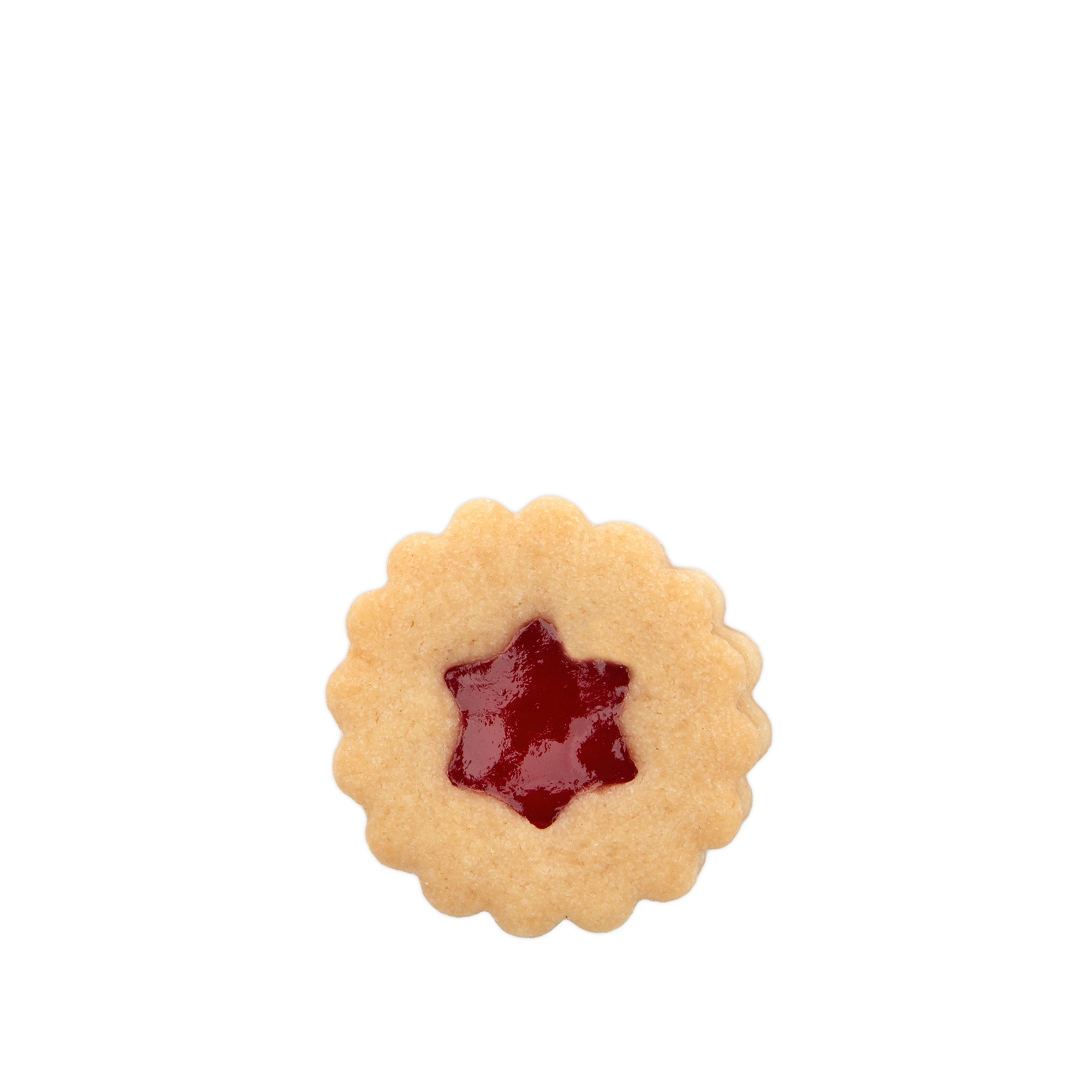 Städter - Linzer cookie cutter star in corrugated stainless steel ø 4 cm / H 1.5 cm