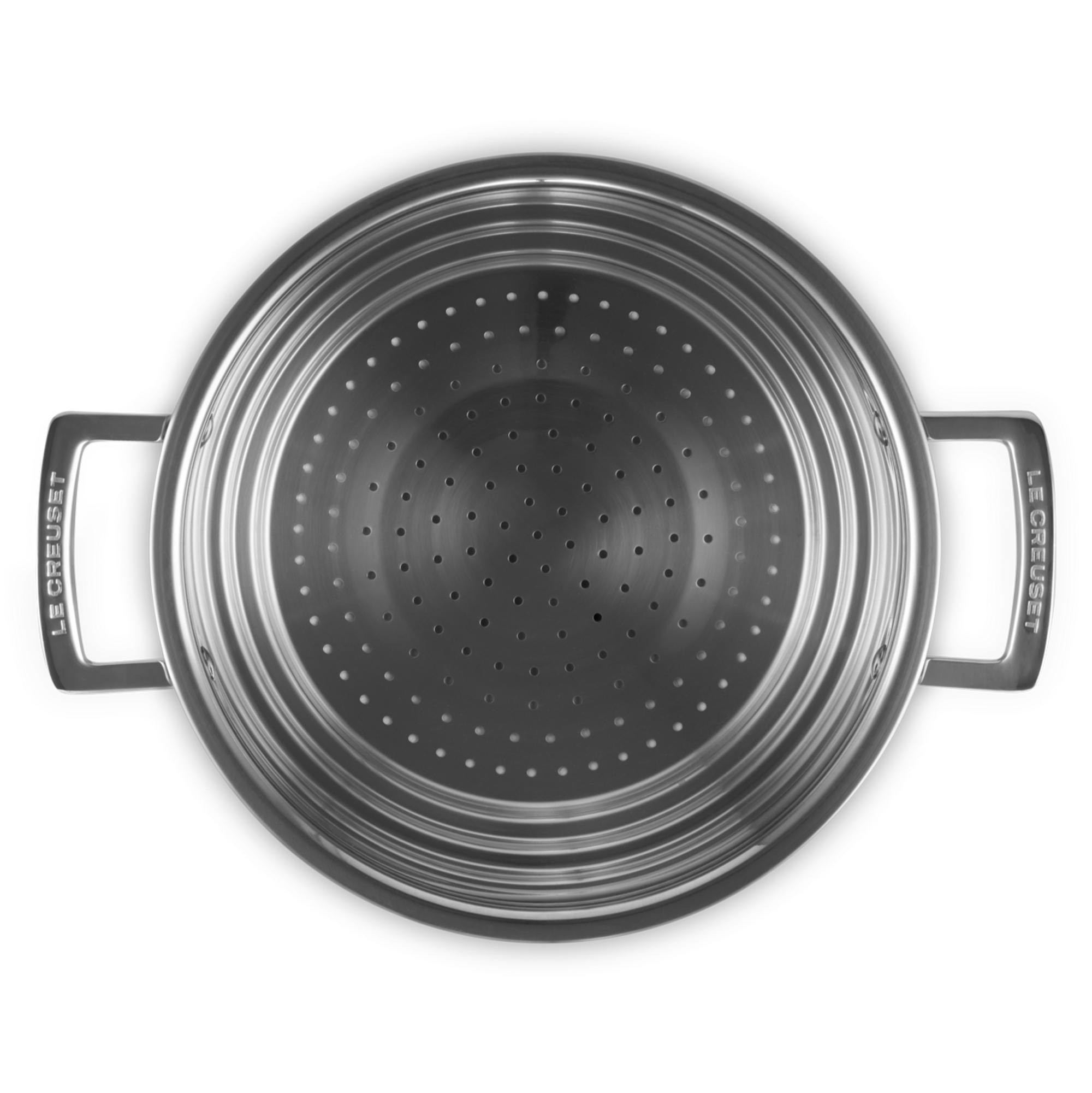Le Creuset Multi-Dämpfeinsatz aus Edelstahl 24 cm