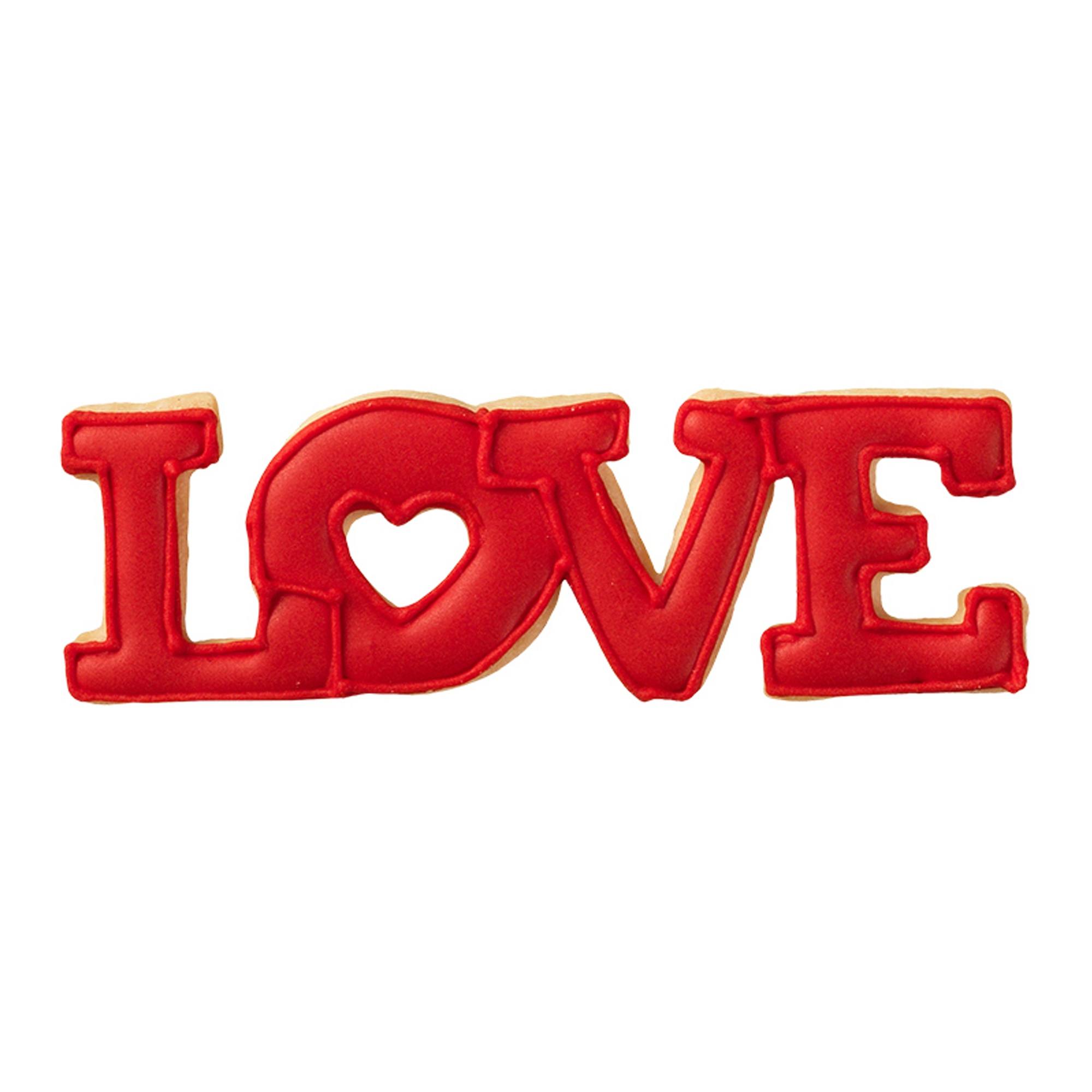 Birkmann - Cookie Cutter - Love lettering - 11 cm
