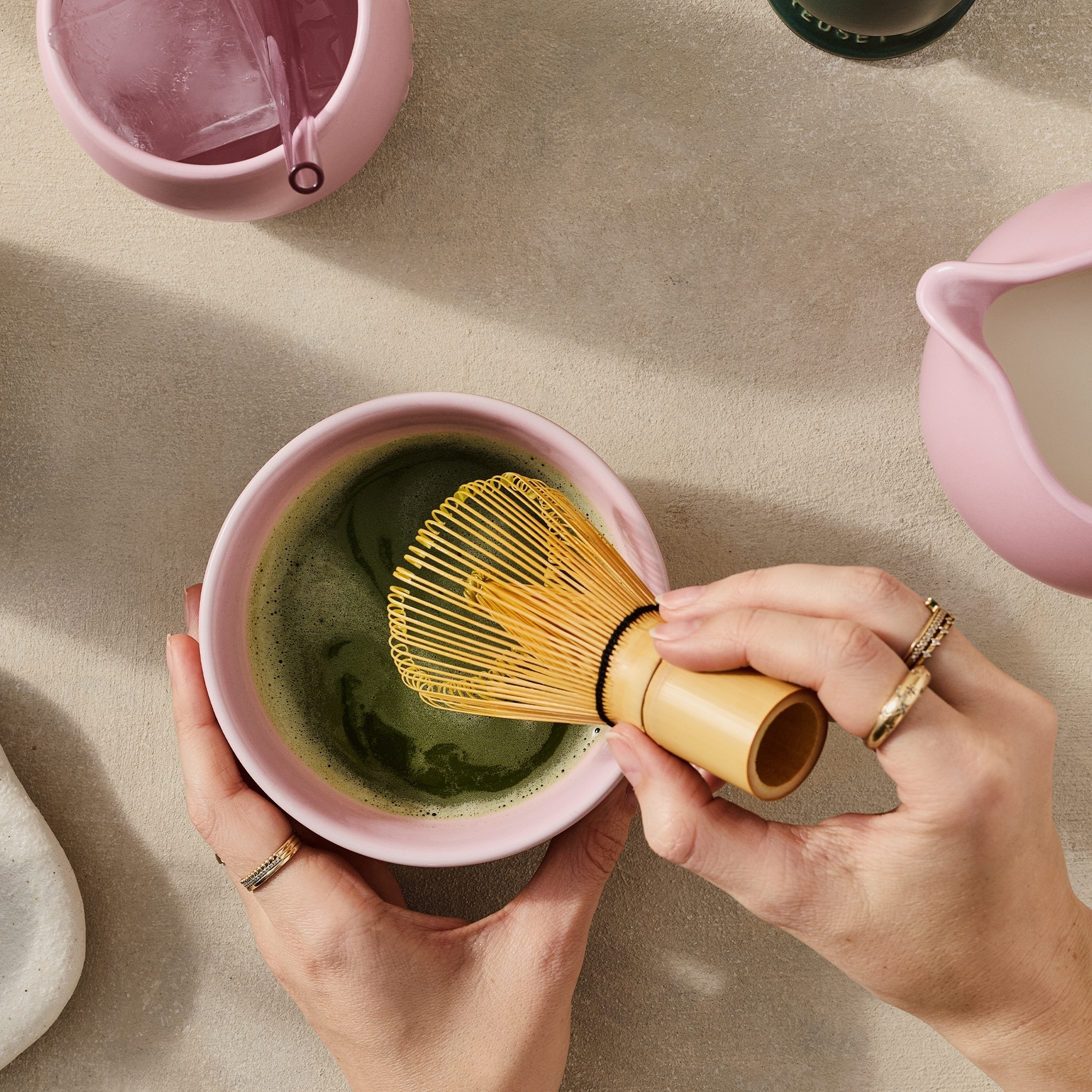 Le Creuset - Matcha Whisk and Stand Set | Serenity
