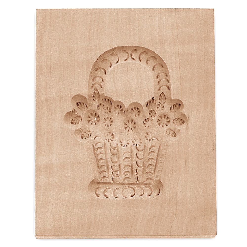 Städter - Wooden mould Flower basket 9 x 12 cm