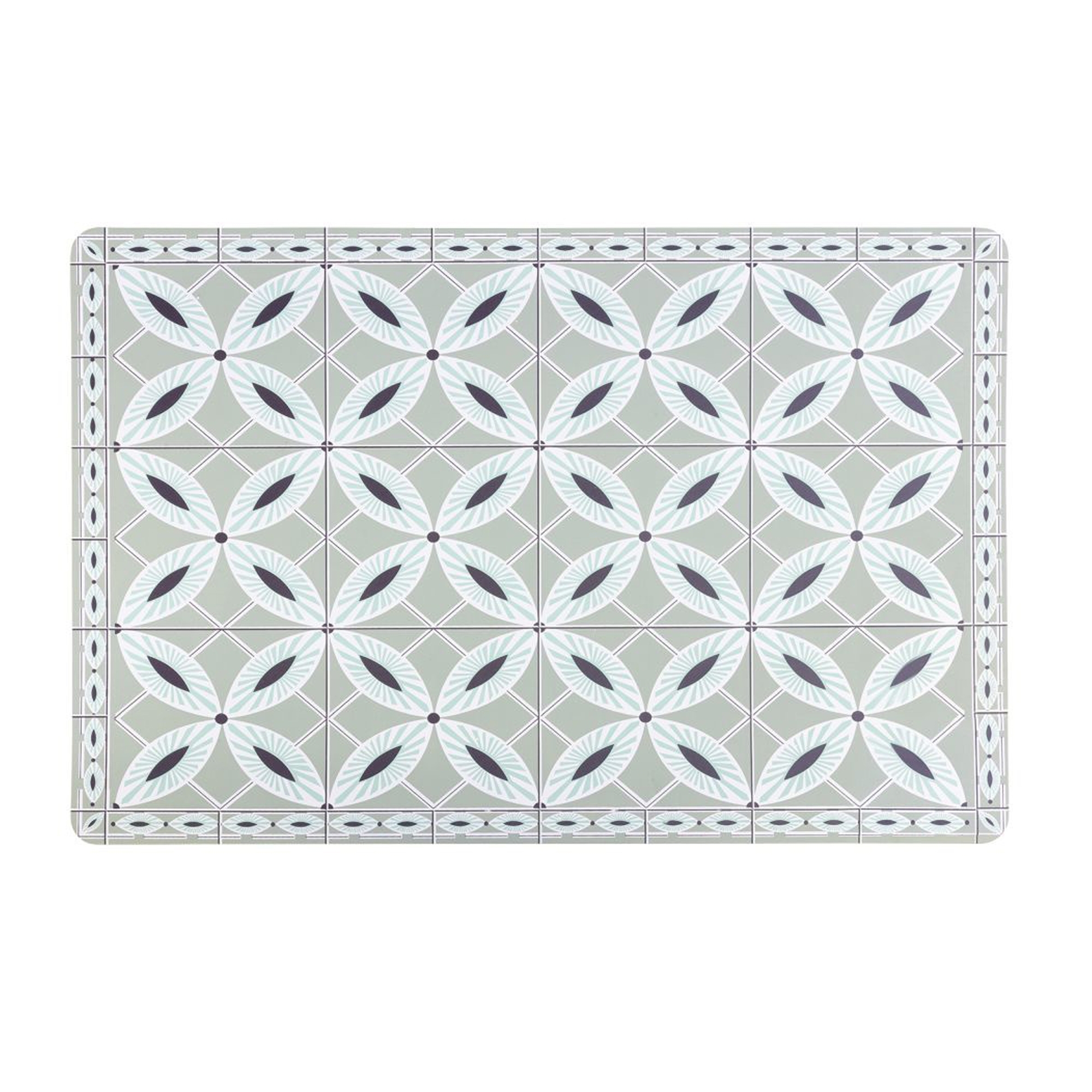 Westmark - "Arabesque" table set, 43.5 x 28.5 cm, green