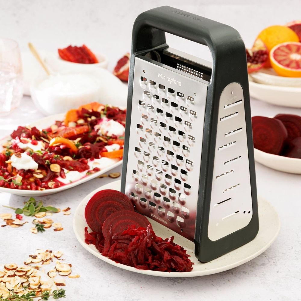 Microplane - Box Grater PureCut |  Dark Grey