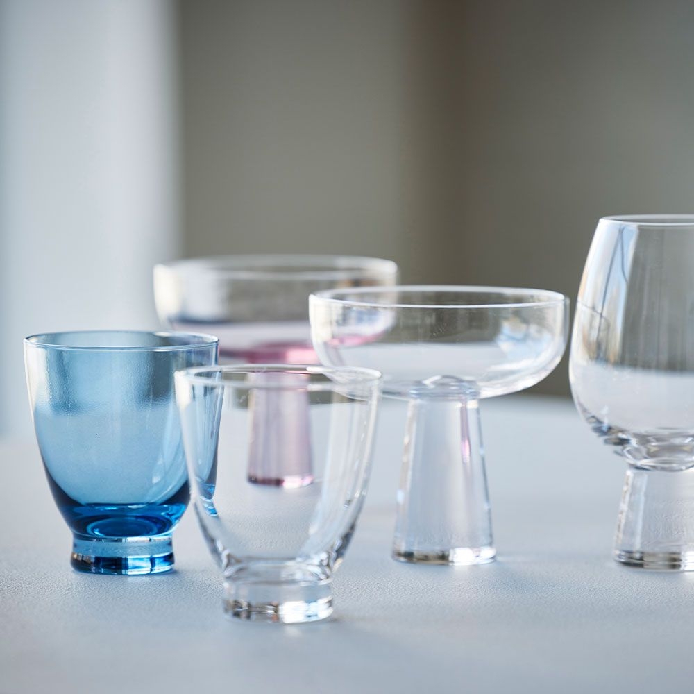 Bitz - Wasserglas-Set Statue - 250 ml - Klar