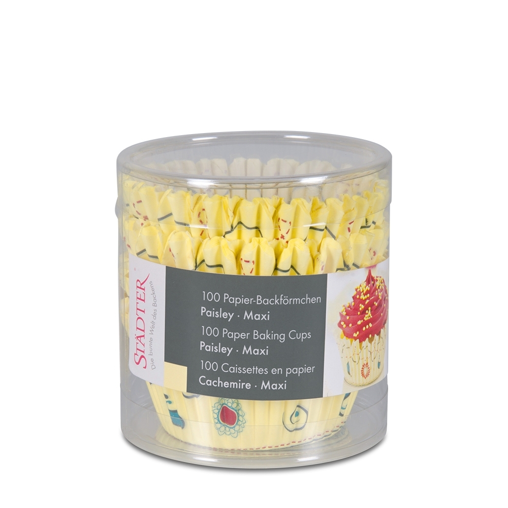 Städter - Papierbackform - ø 50 x 35 mm - 100 Stück Städter - Papierbackform - ø 50 x 35 mm - 100 Stück