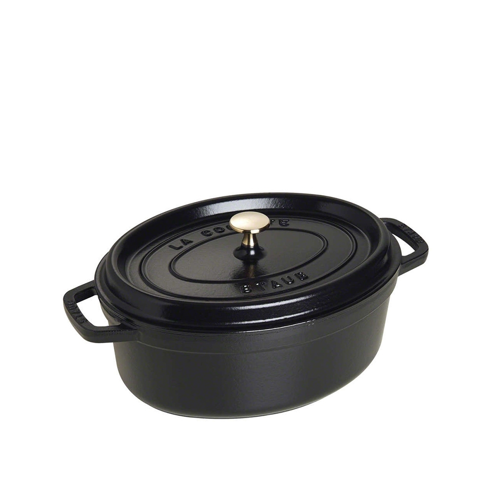 STAUB - Cocotte | oval | 29 cm | schwarz STAUB - Cocotte | oval | 29 cm | schwarz