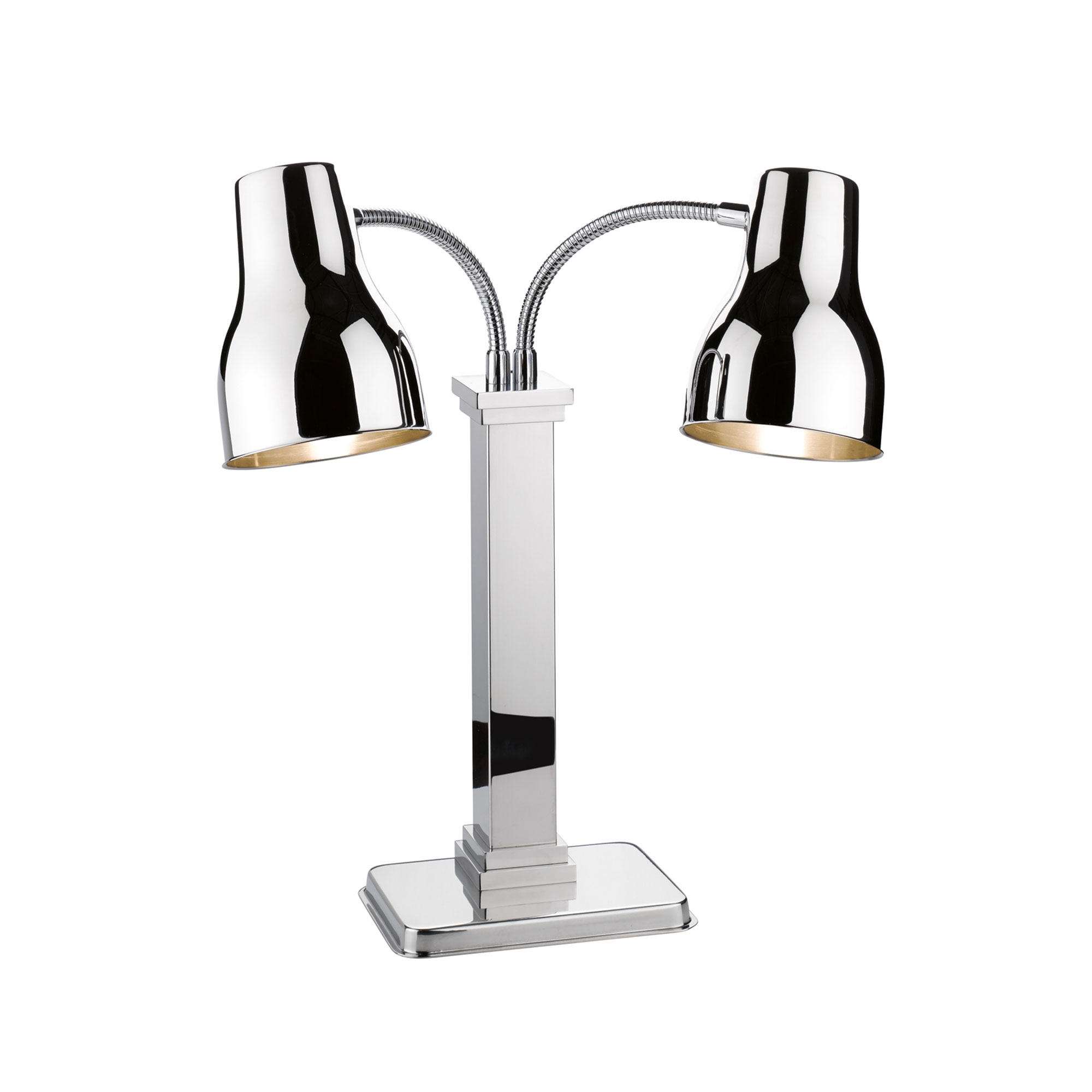 Spring - RONDO DUO heat lamp - stainless steel